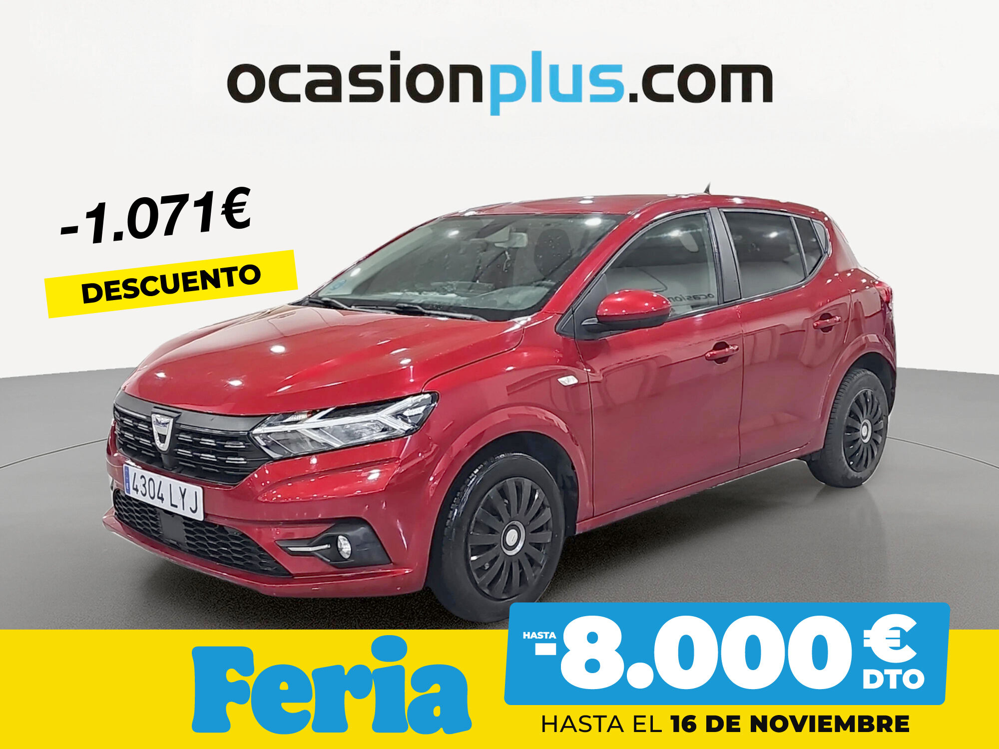 DACIA Sandero (Comfort ECO-G 74 kW (100 CV)) en Madrid