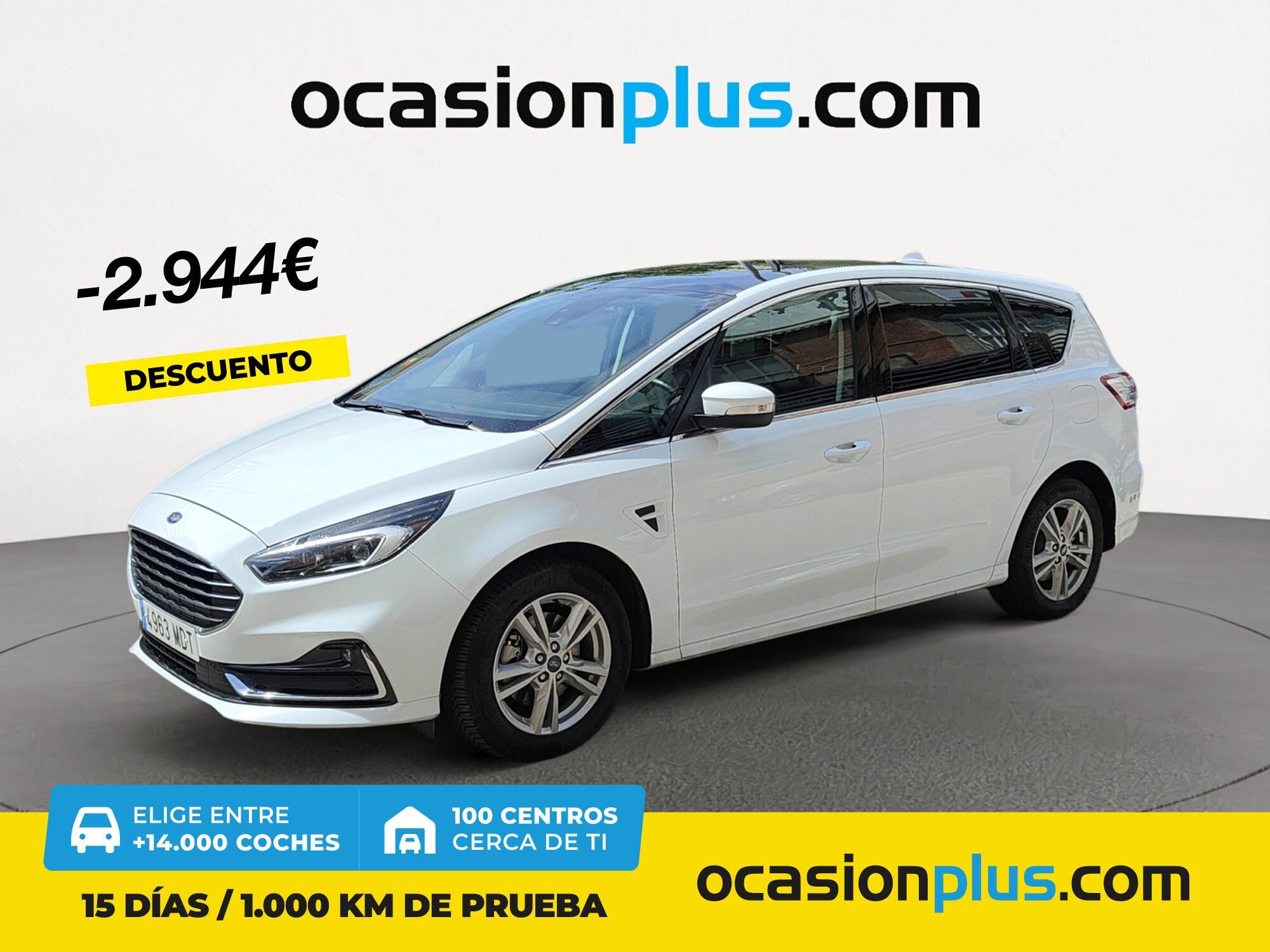 FORD S-Max (2.5 Duratec FHEV Titanium 140 kW (190 CV)) en Madrid