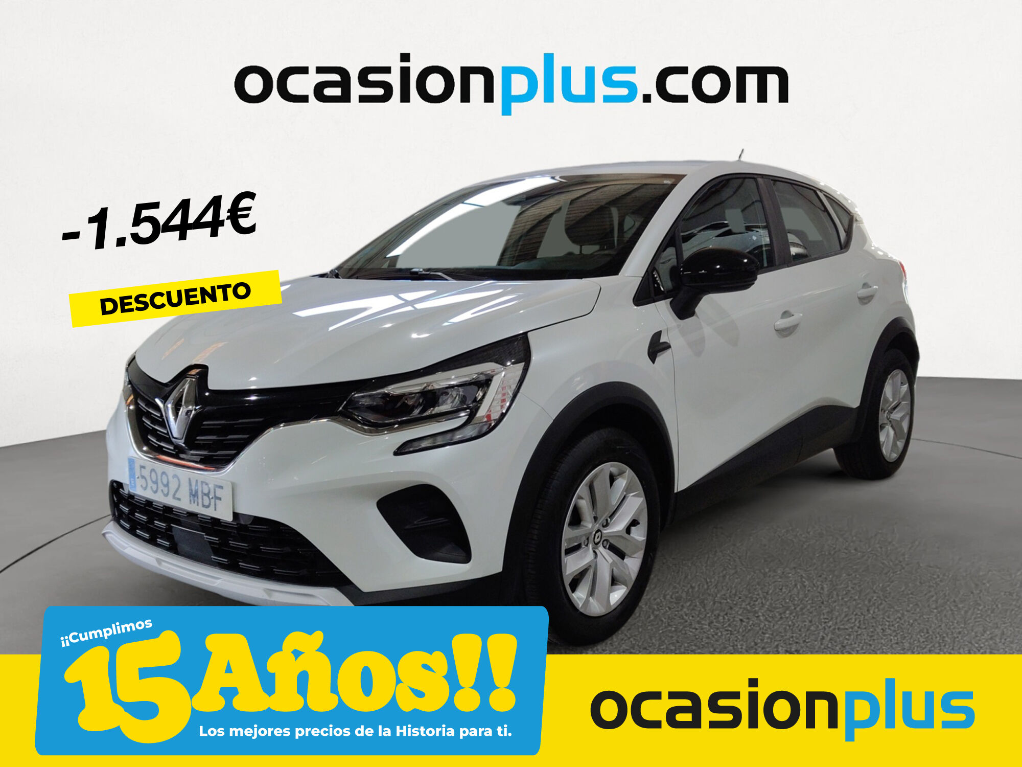 RENAULT Captur (Intens TCe GLP 74 kW (100 CV)) en Madrid