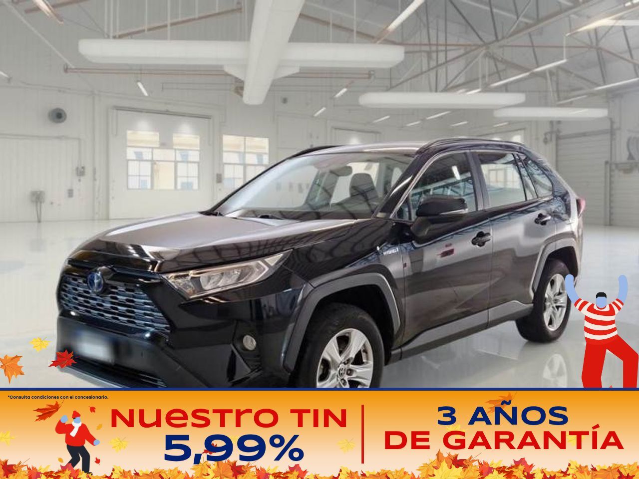 TOYOTA RAV-4 (2.5l 220H Business) en Madrid