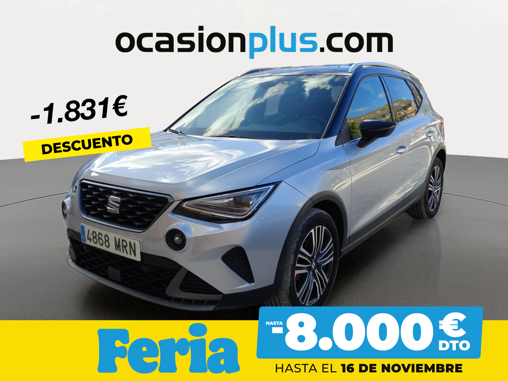 SEAT Arona (1.0 TSI S&S FR XL 85 kW (115 CV)) en Madrid