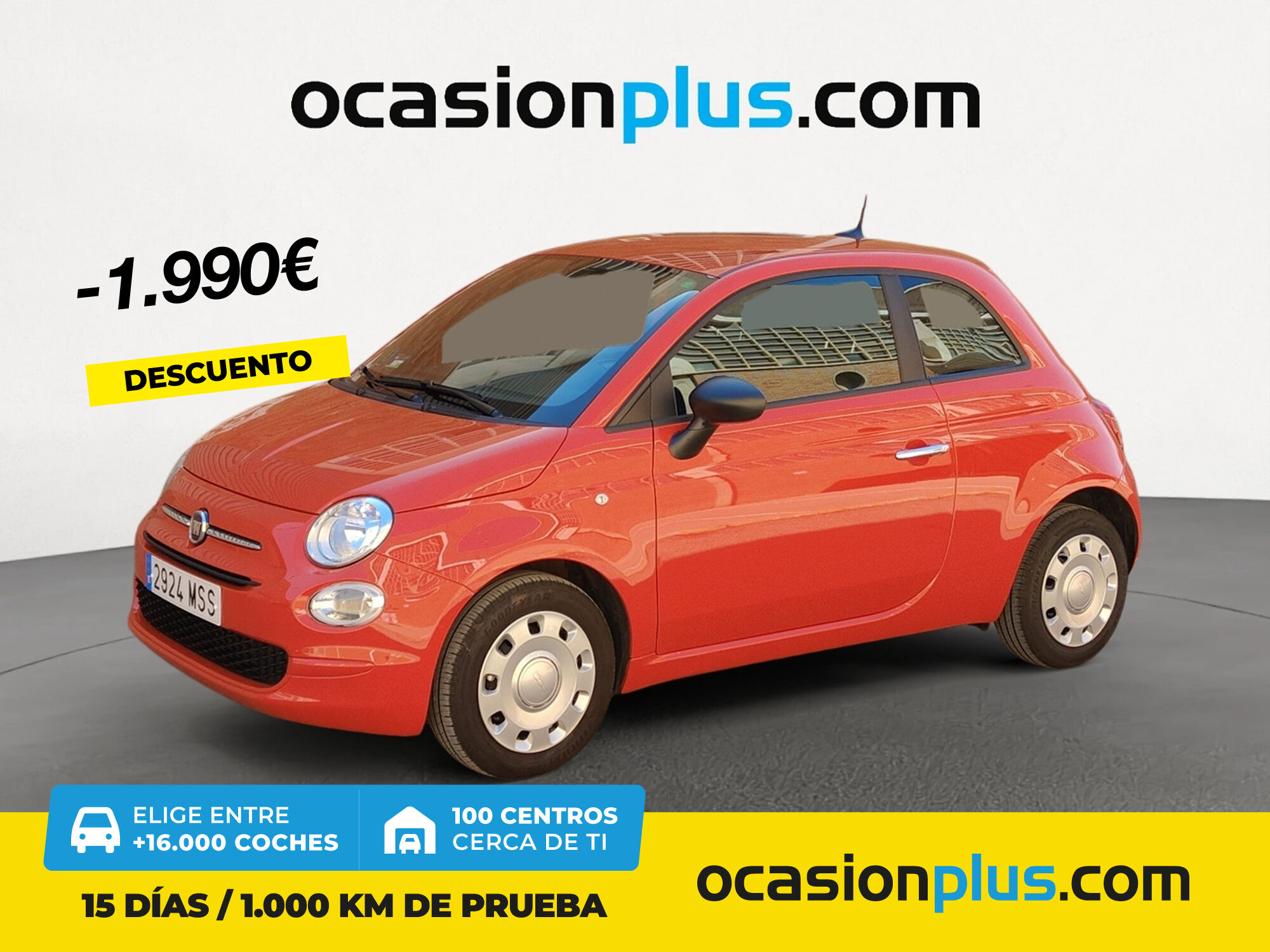 FIAT 500 (1.0 Hybrid Monotrim 51 kW (70 CV)) en Madrid