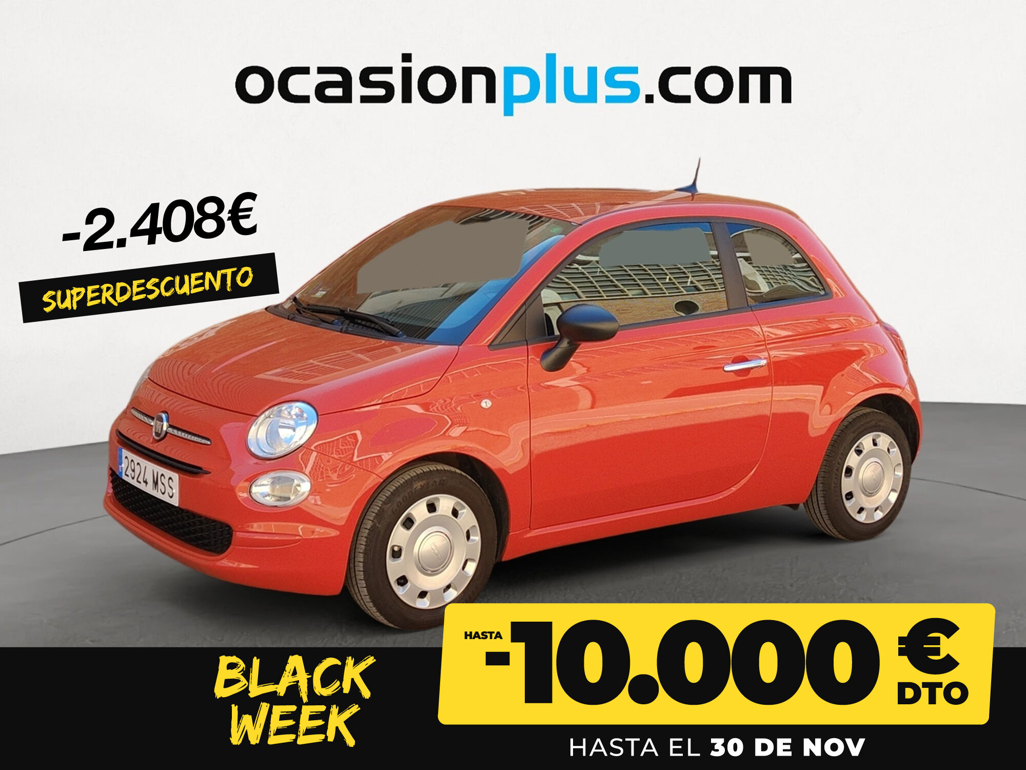FIAT 500 (1.0 Hybrid Monotrim 51 kW (70 CV)) en Madrid