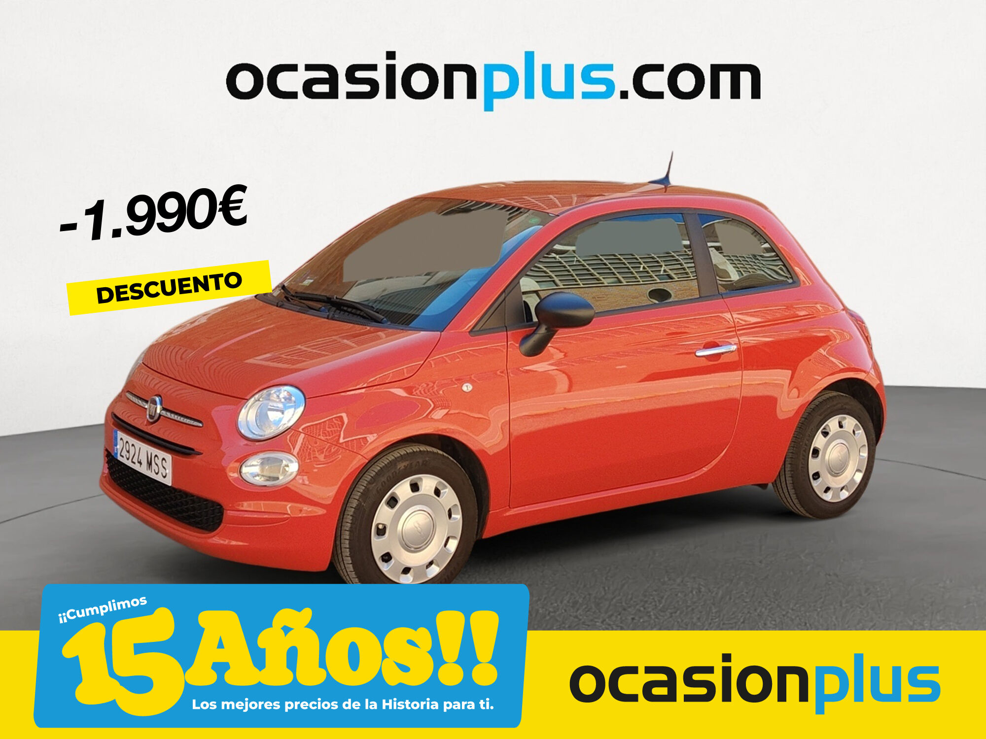 FIAT 500 (1.0 Hybrid Monotrim 51 kW (70 CV)) en Madrid