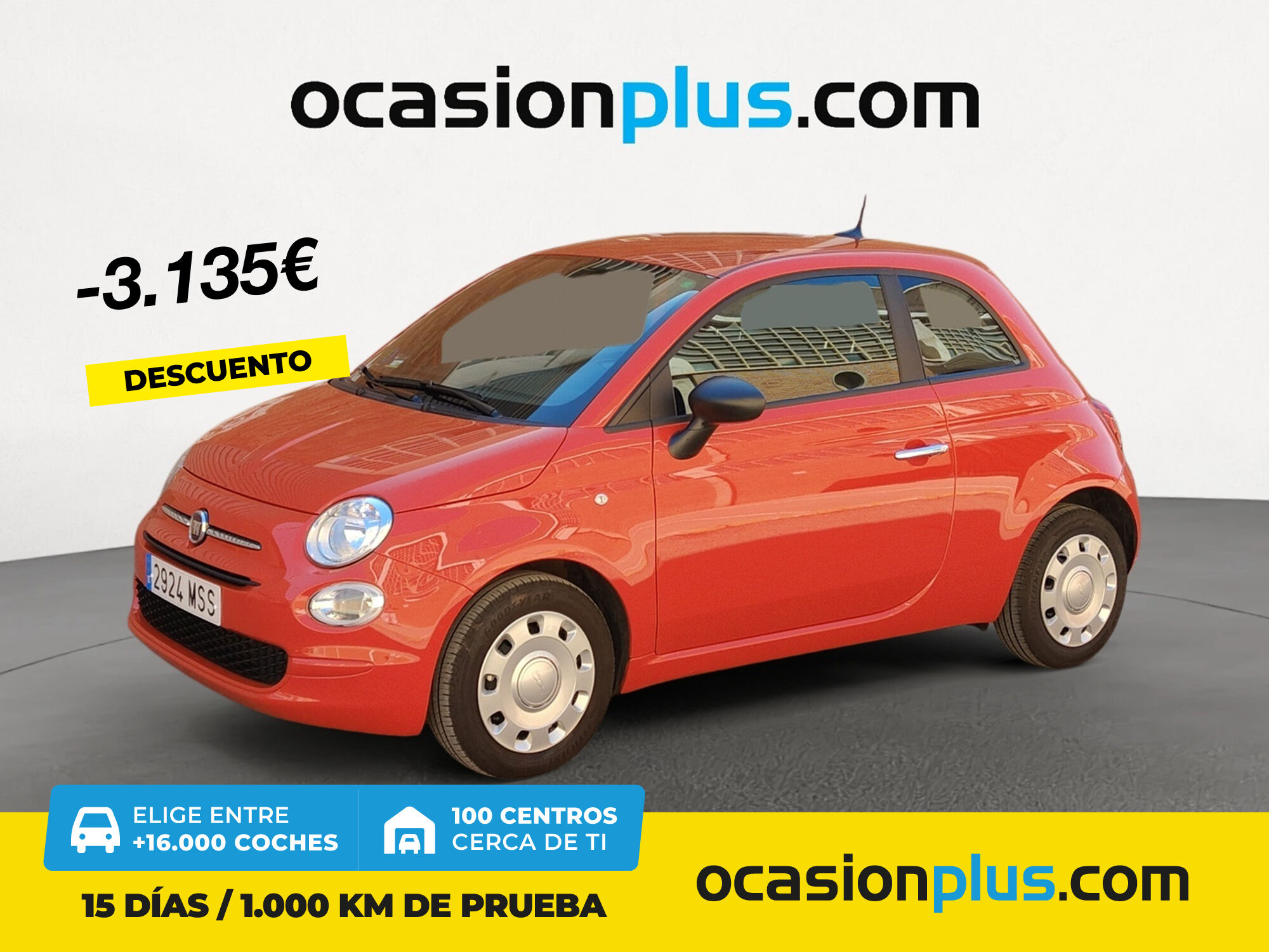 FIAT 500 (1.0 Hybrid Monotrim 51 kW (70 CV)) en Madrid