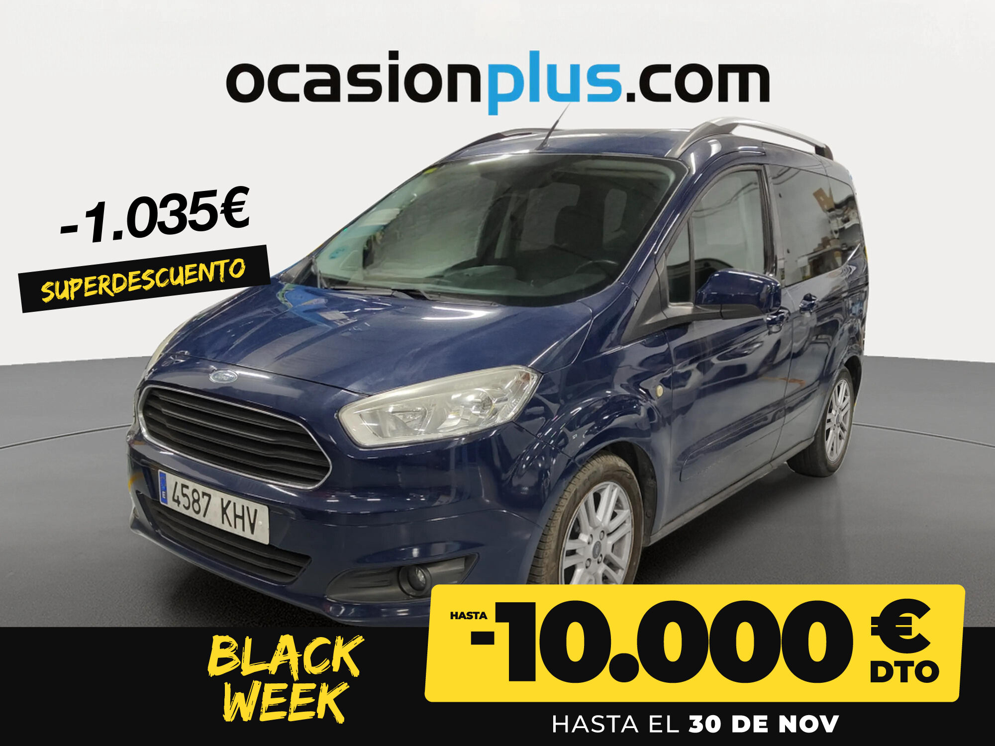 FORD Tourneo Courier (1.0 EcoBoost Titanium 74 kW (100 CV)) en Madrid