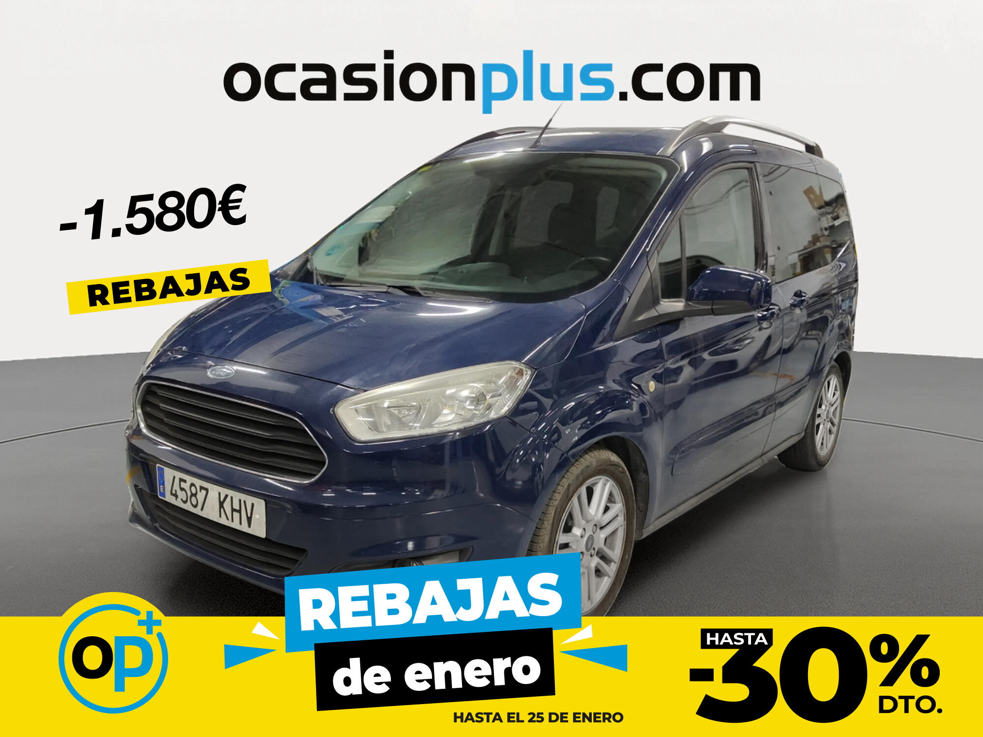 FORD Tourneo Courier (1.0 EcoBoost Titanium 74 kW (100 CV)) en Madrid