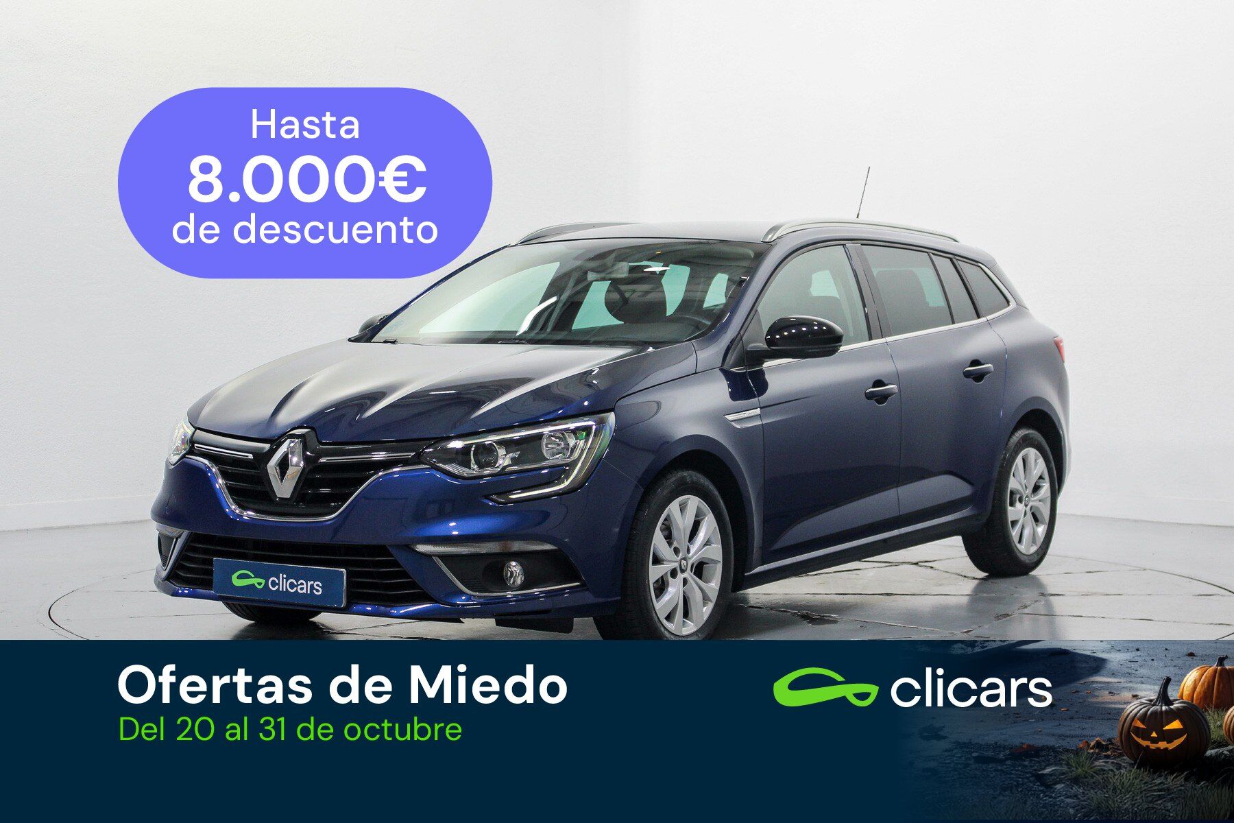 RENAULT Mégane (Mégane S.T. 1.3 TCe GPF Limited 103kW) en Madrid
