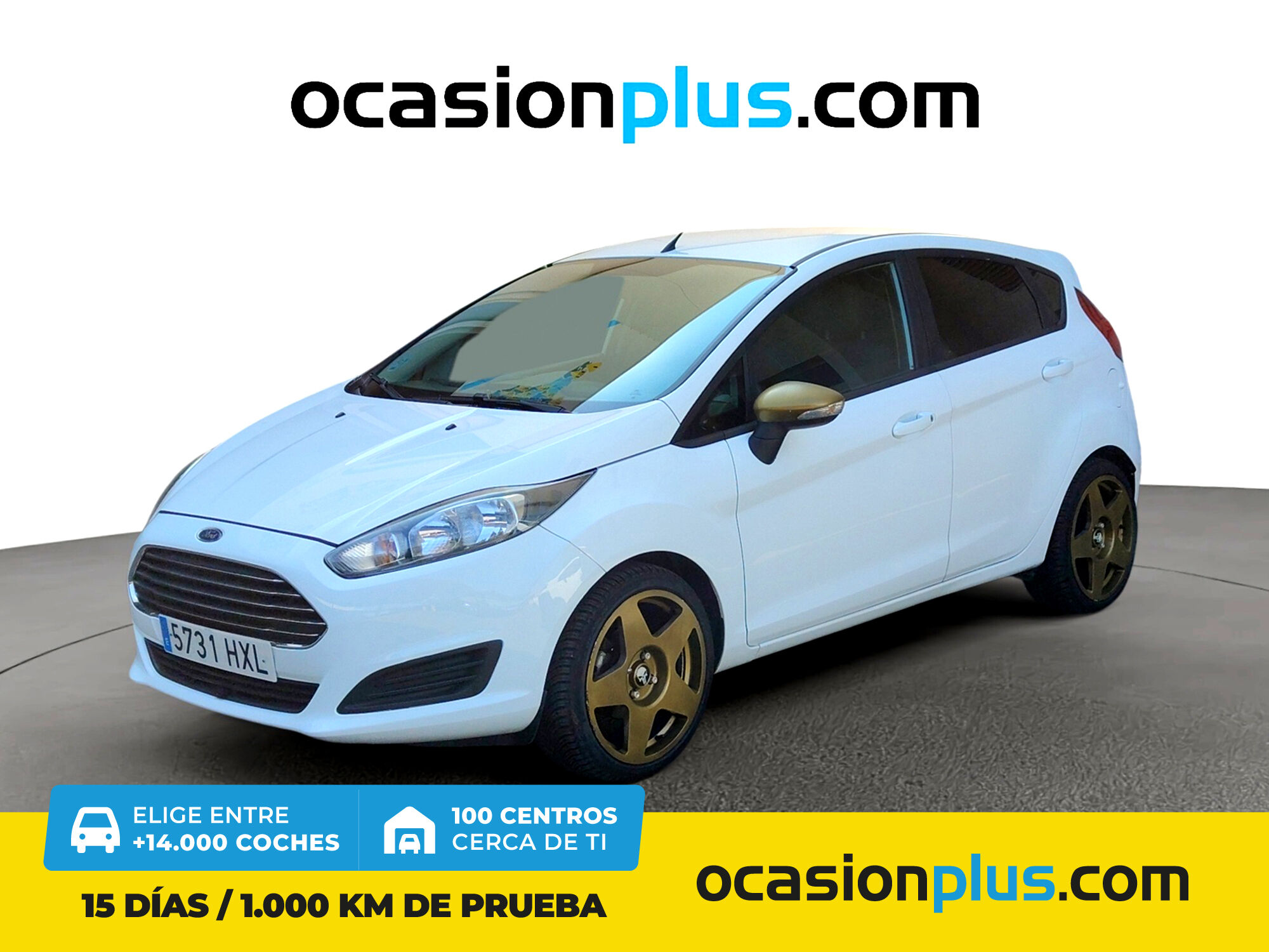 FORD Fiesta (1.0 EcoBoost Trend Powershift 74 kW (100 CV)) en Madrid