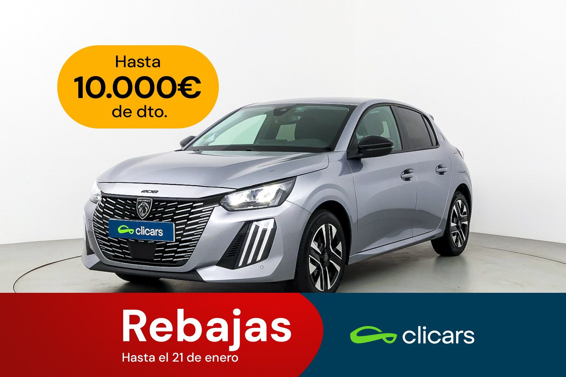 PEUGEOT 208 (208 1.2 Hybrid Allure e-DCS6 100) en Madrid