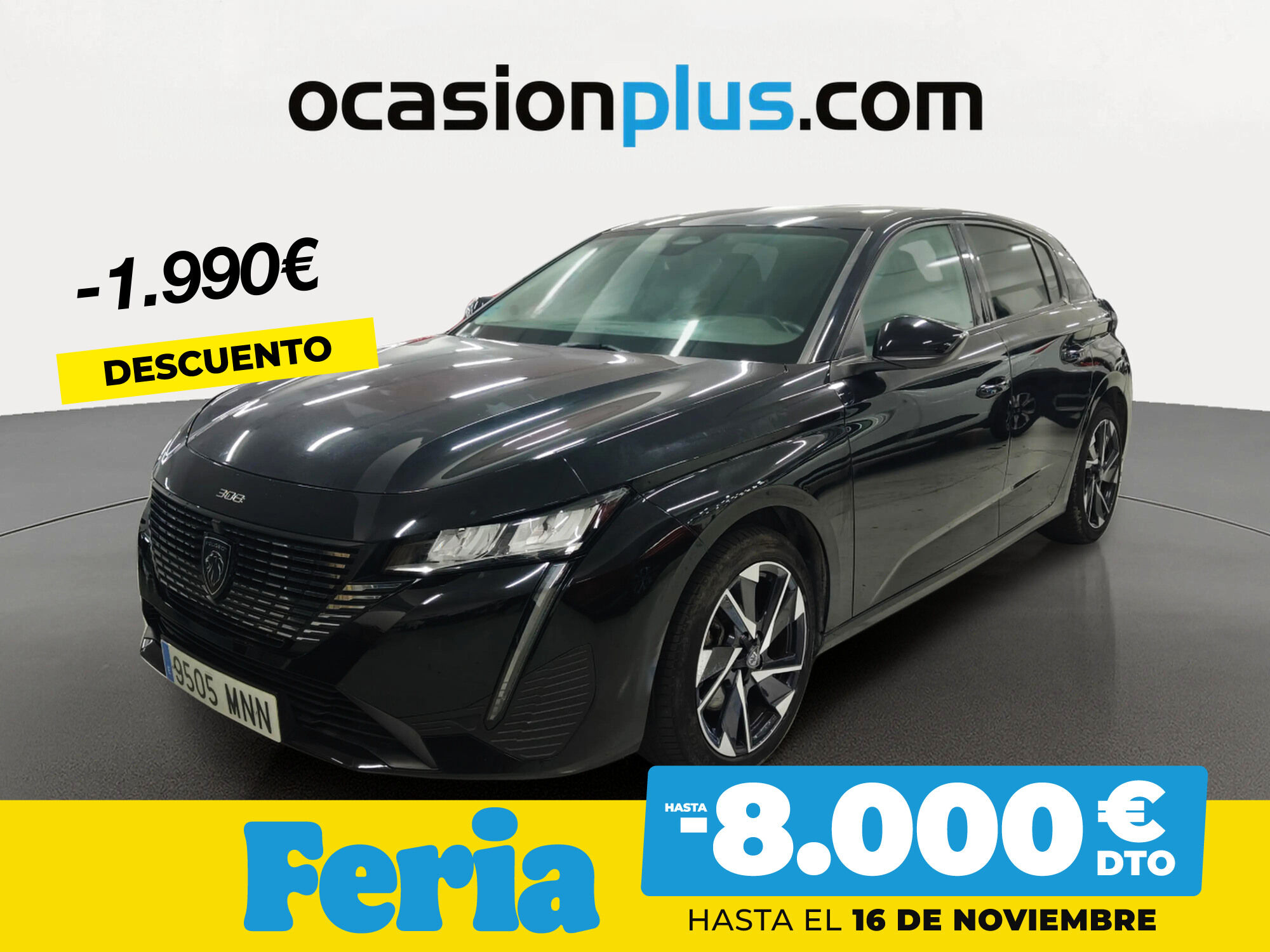 PEUGEOT 308 (BlueHDi 130 S&S Allure EAT8 96 kW (130 CV)) en Madrid