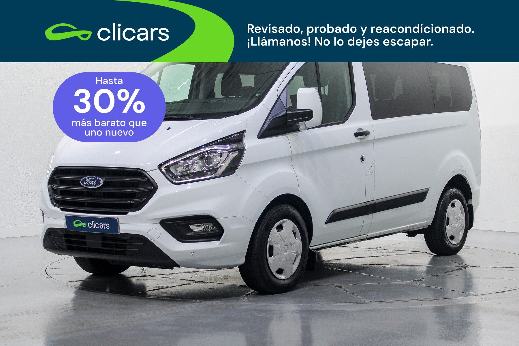 Foto del FORD Transit Custom FT 320 L1 Kombi Trend EcoBlue Hybrid 130
