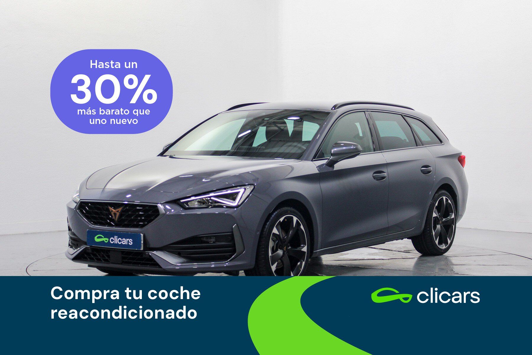 CUPRA León (León Sportstourer 1.5 ETSI Tech Edition DSG 110KW) en Madrid