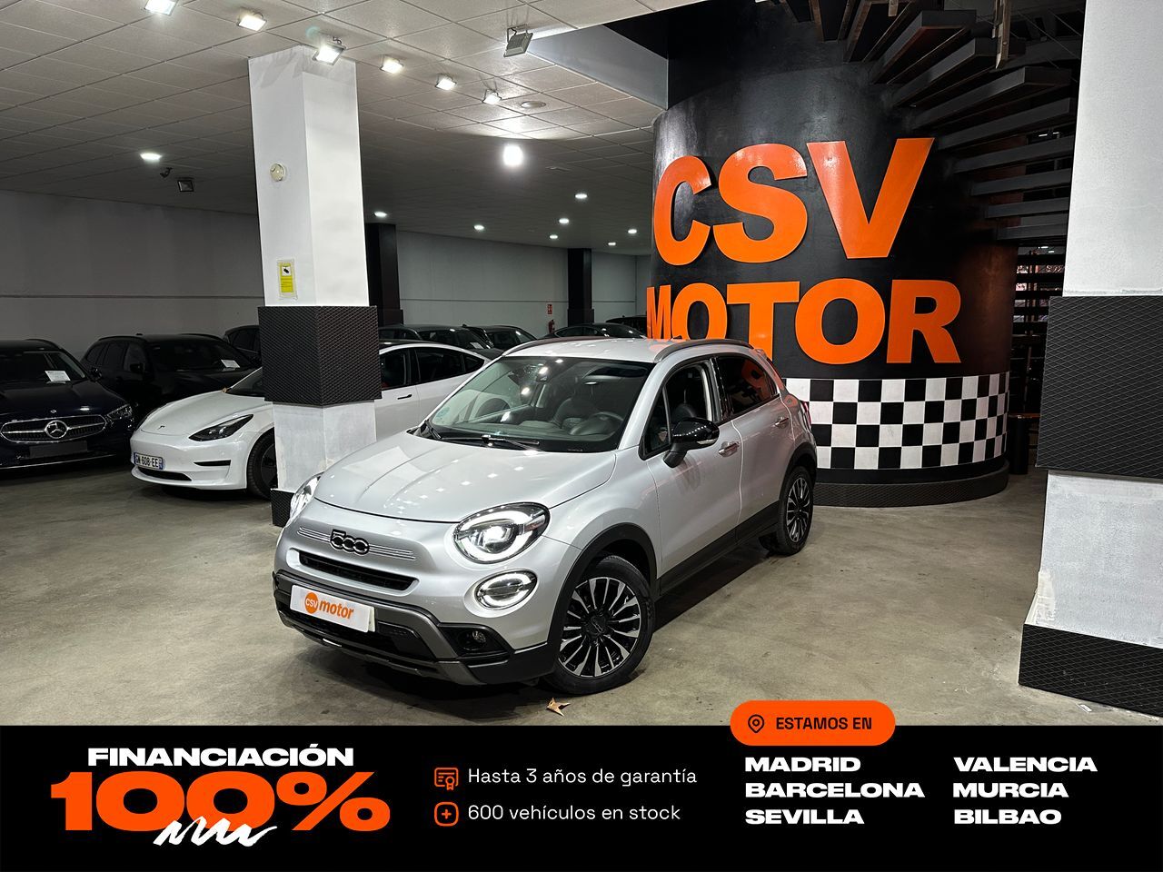 FIAT 500X (Cross 1.0 Firefly T3 88KW (120 CV)) en Madrid