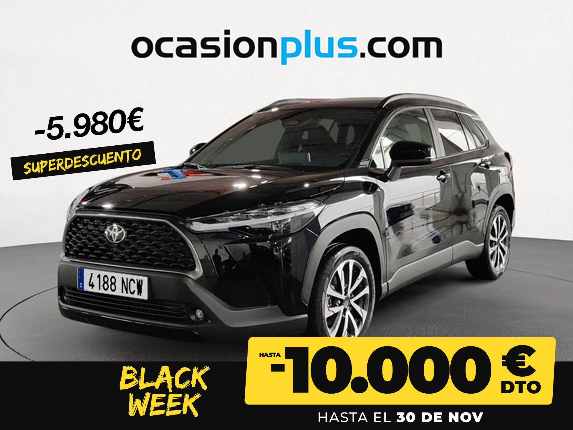 TOYOTA Corolla Cross (2.0l Style Plus 145 kW (197 CV)) en Madrid