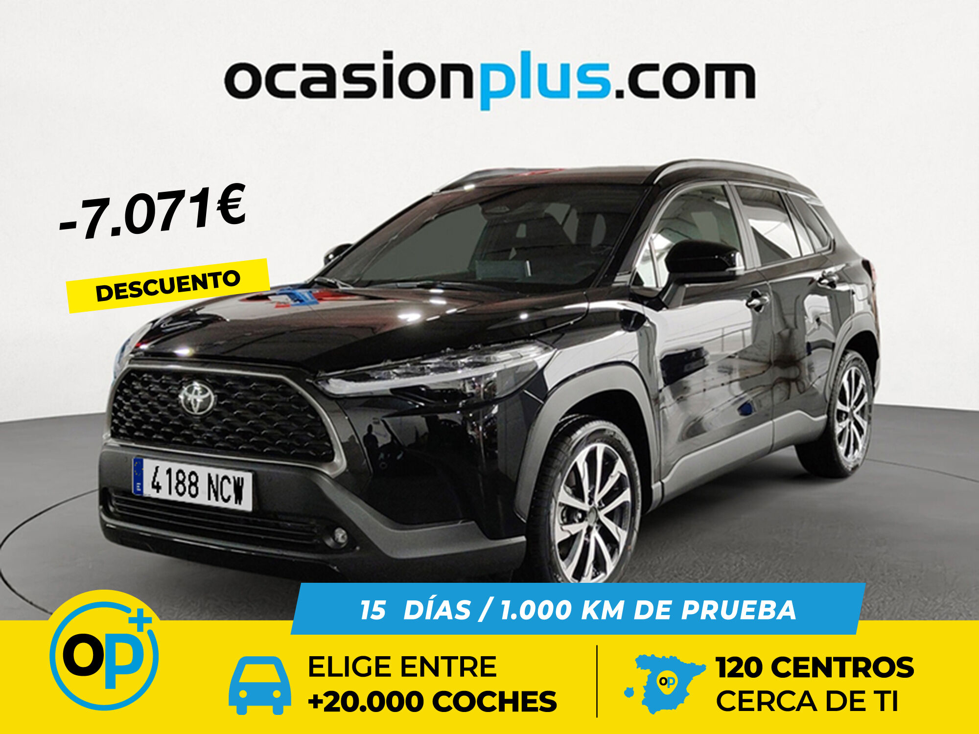TOYOTA Corolla Cross (2.0l Style Plus 145 kW (197 CV)) en Madrid