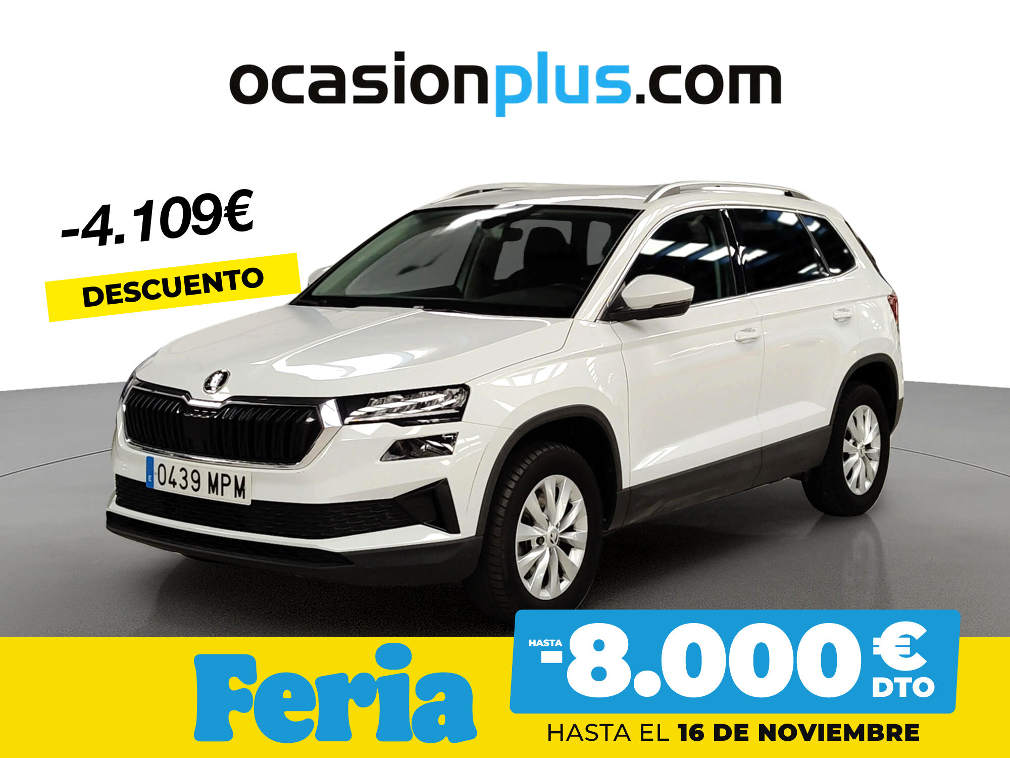 SKODA Karoq (2.0 TDI Selection 85 kW (115 CV)) en Madrid