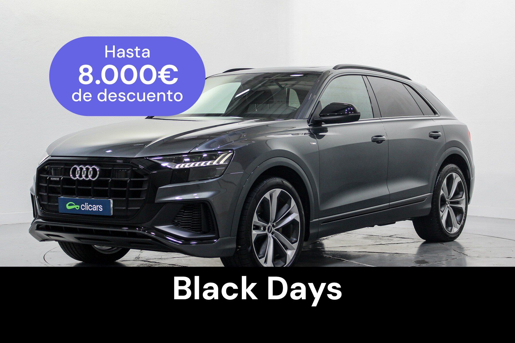 AUDI Q8 (Q8 55 TFSI Black line quattro tiptronic) en Madrid