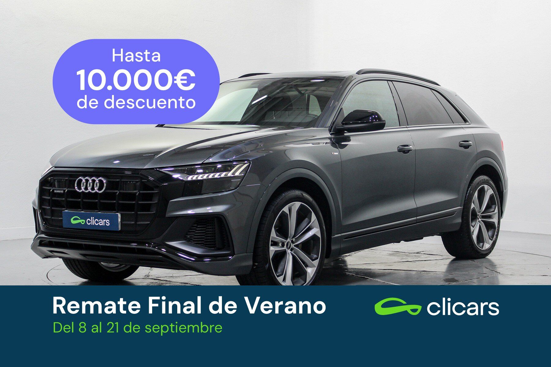 AUDI Q8 (Q8 55 TFSI Black line quattro tiptronic) en Madrid