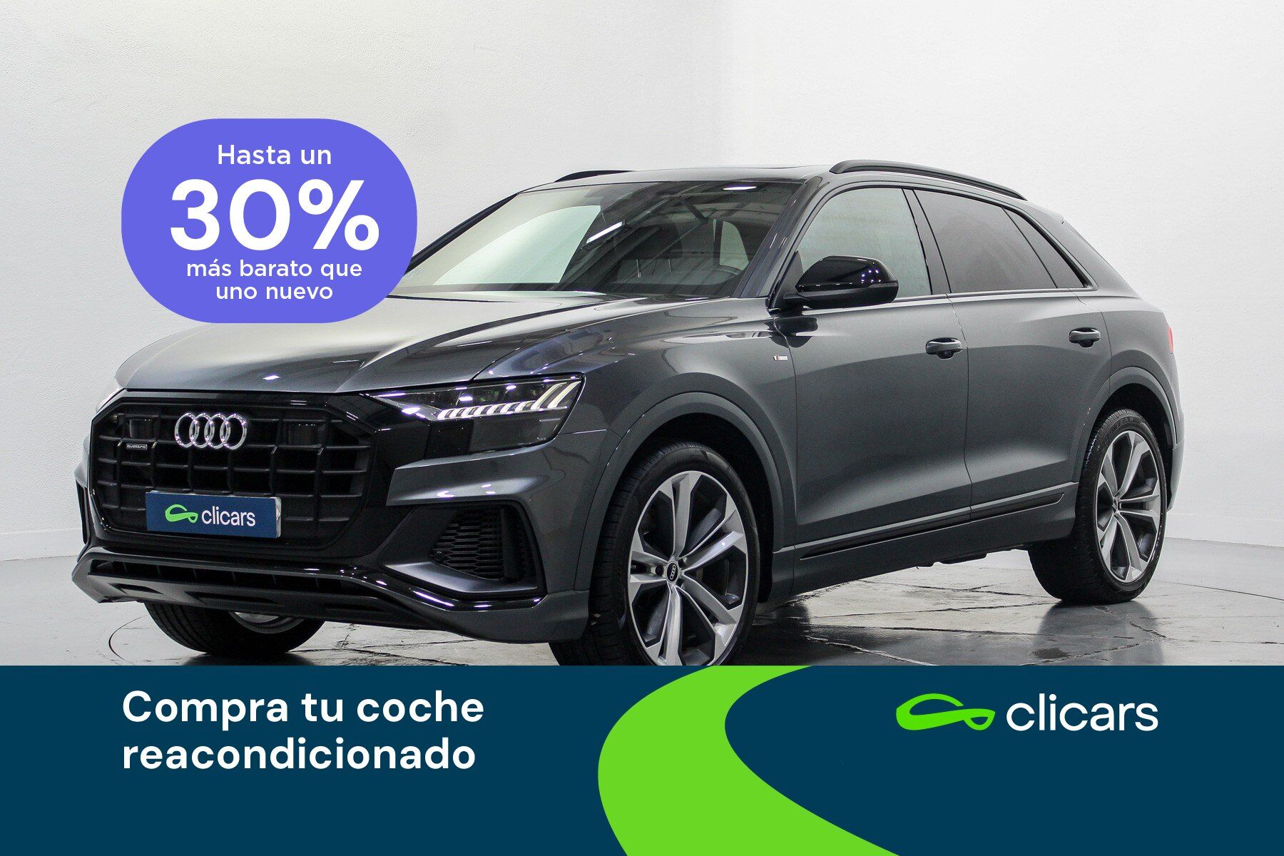 AUDI Q8 (Q8 55 TFSI Black line quattro tiptronic) en Madrid