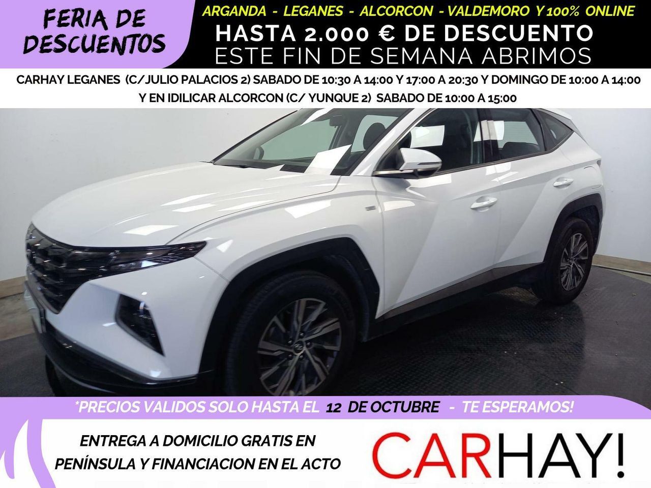 HYUNDAI Tucson (1.6 CRDI 100KW (136CV) 48V MAXX DCT) en Madrid