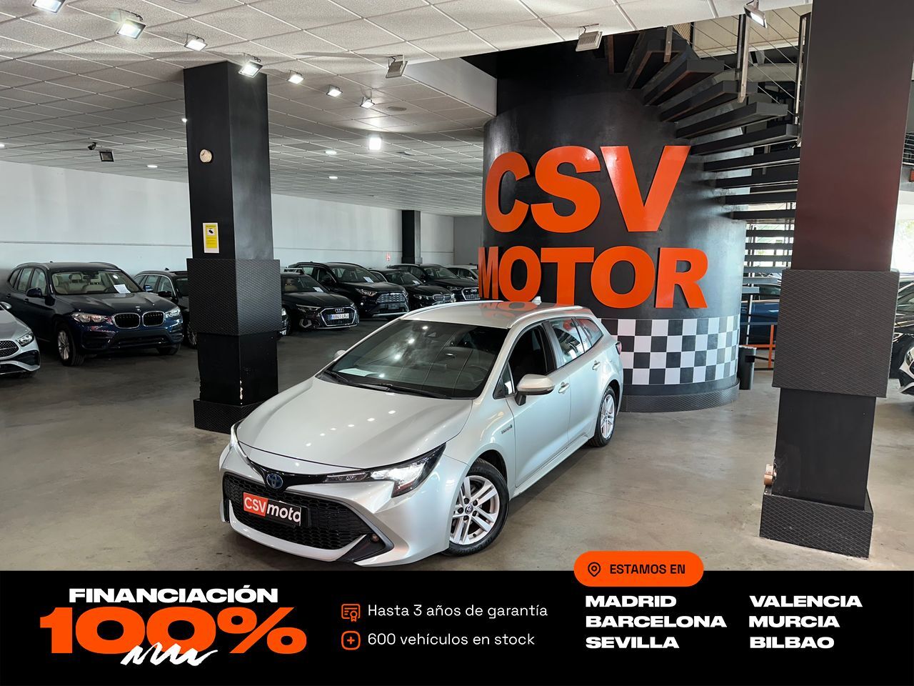 TOYOTA Corolla (1.8 125H ACTIVE TECH E-CVT TOU SPORT) en Madrid