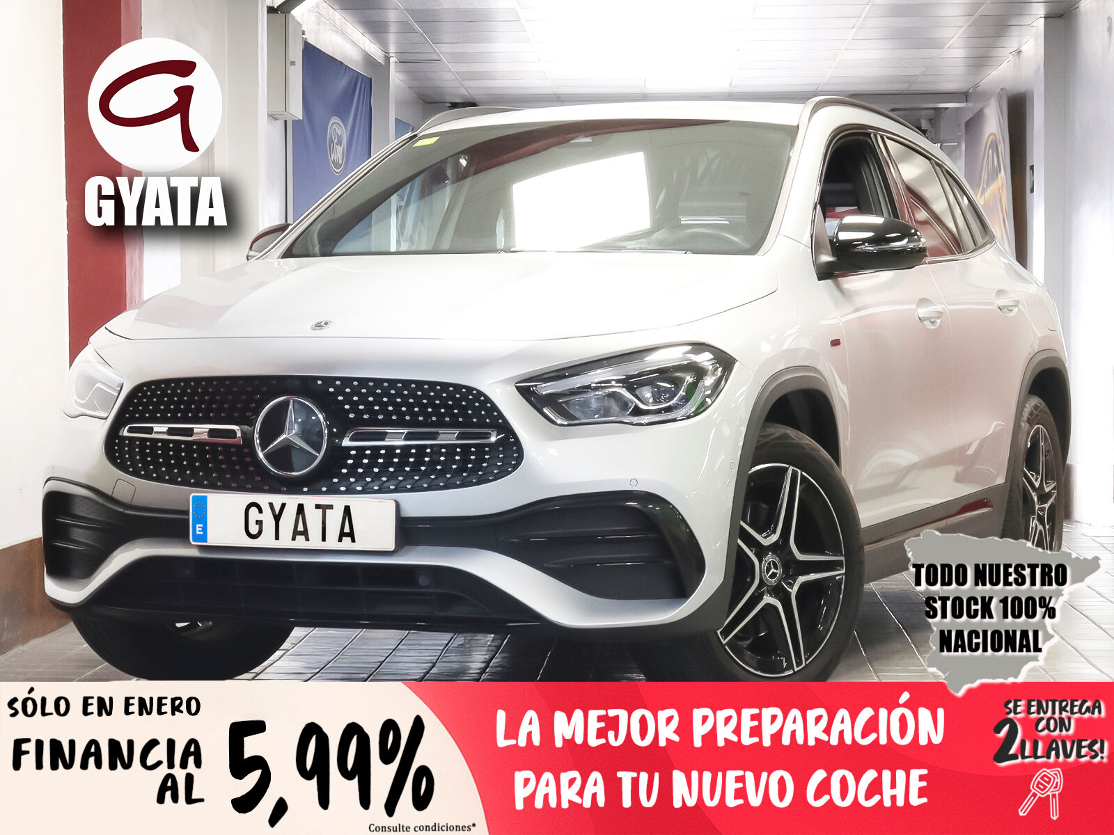 MERCEDES Clase GLA (250 e 160 kW (218 CV)) en Madrid