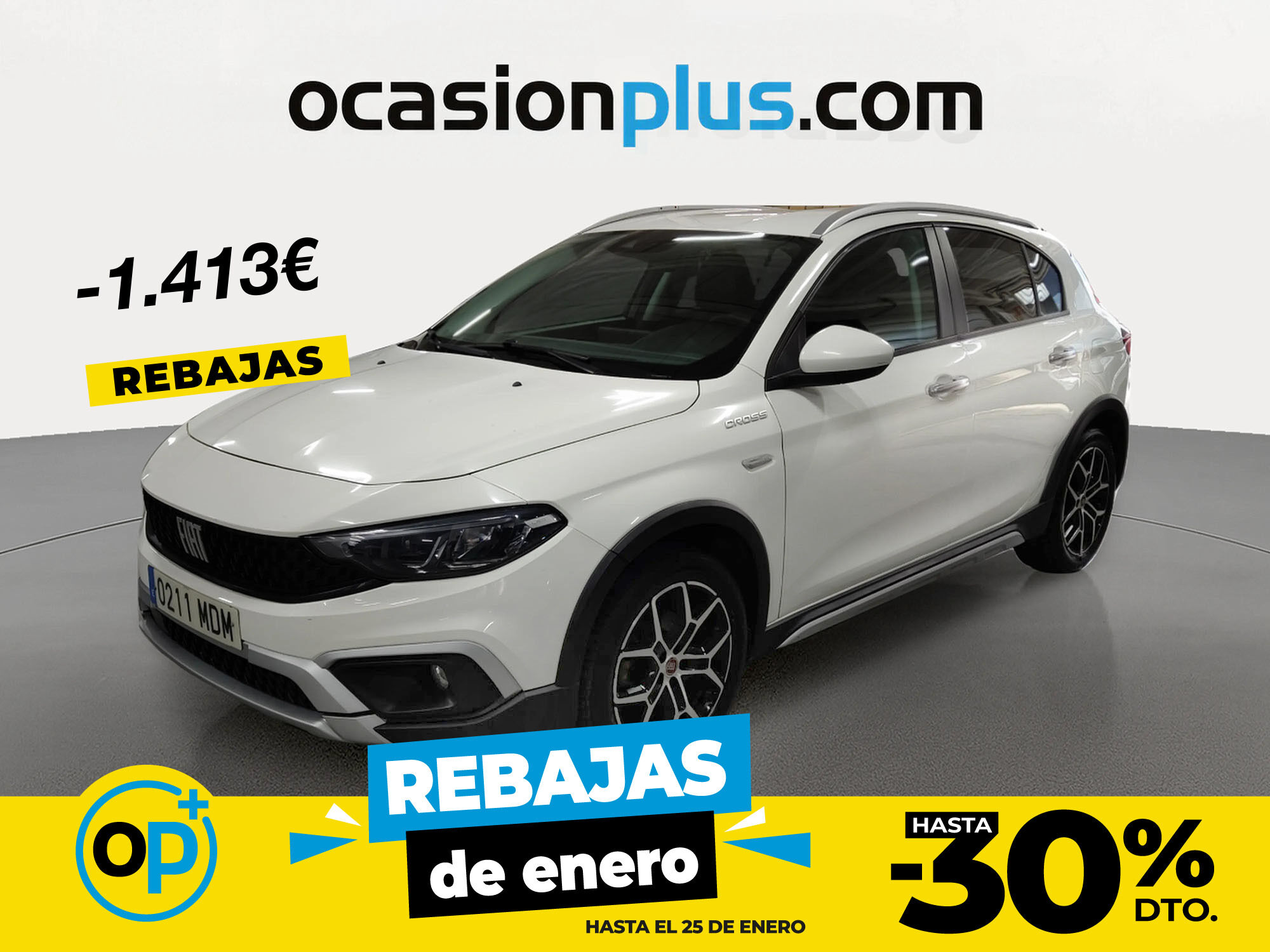 FIAT Tipo (1.5 Hybrid Cross DCT 97 kW (130 CV)) en Madrid