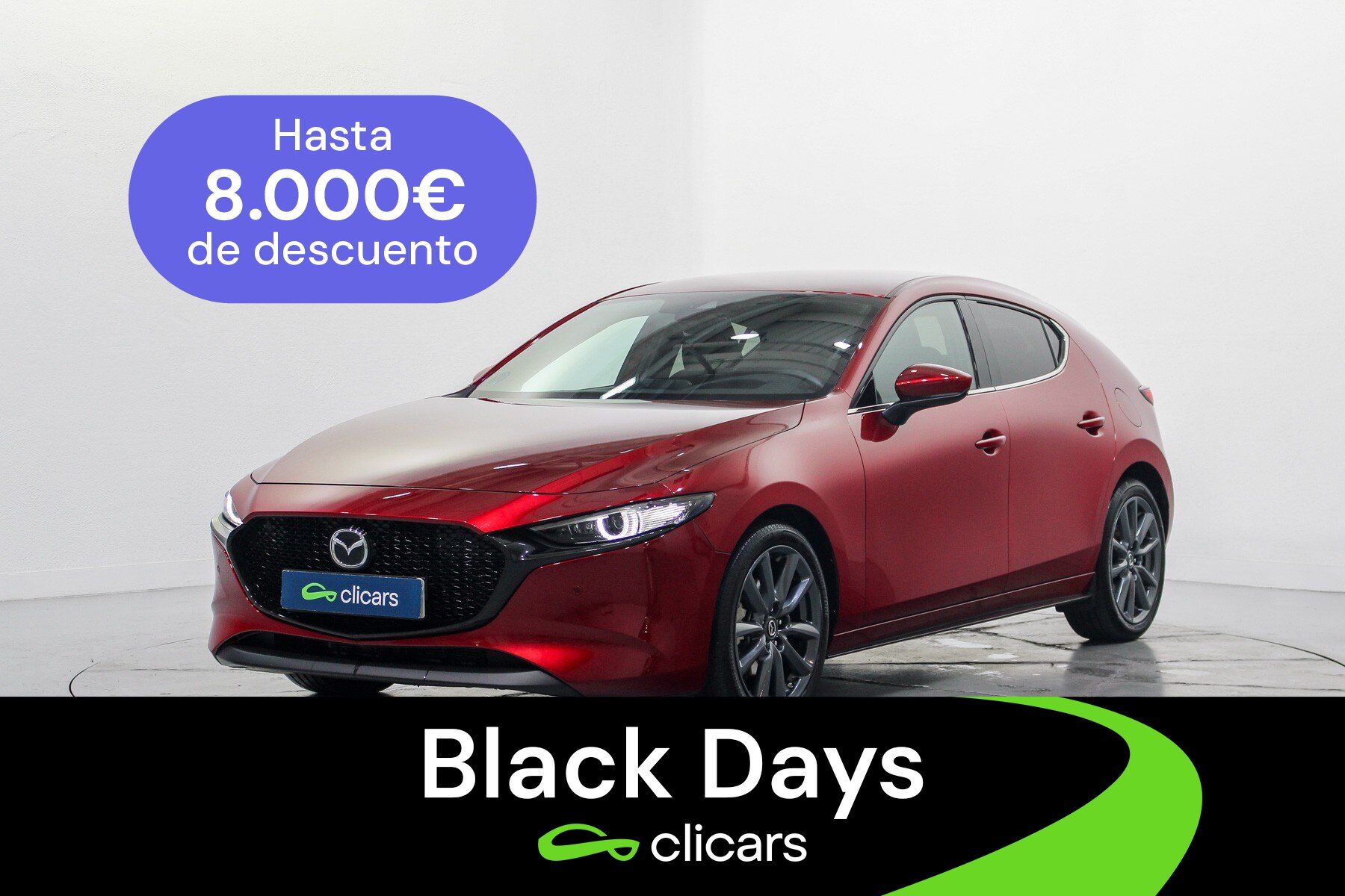 MAZDA Mazda3 (Mazda3 2.0 e-Skyactiv-G Evolution Aut. 90kW) en Madrid