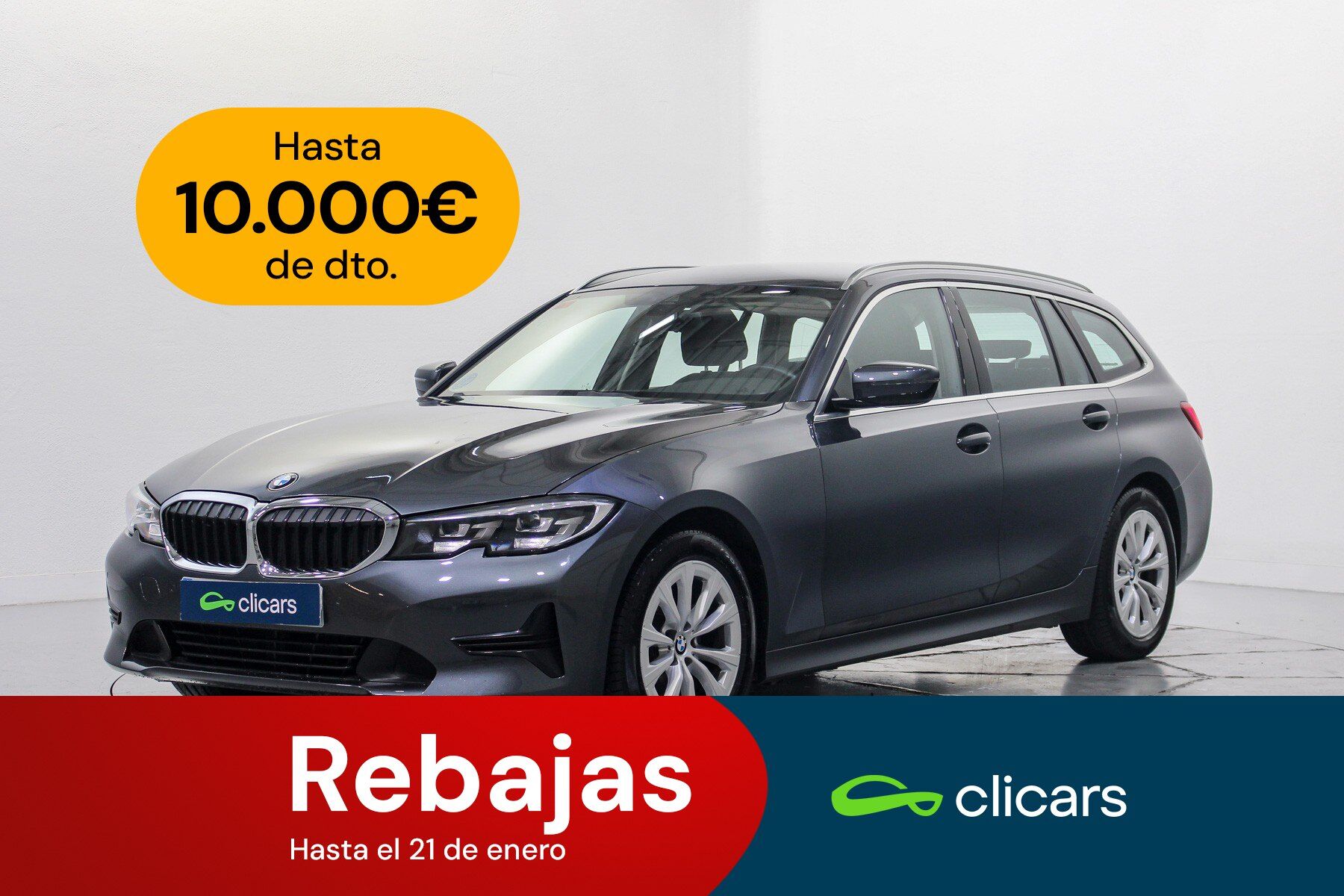 BMW Serie 3 (318dA Touring) en Madrid