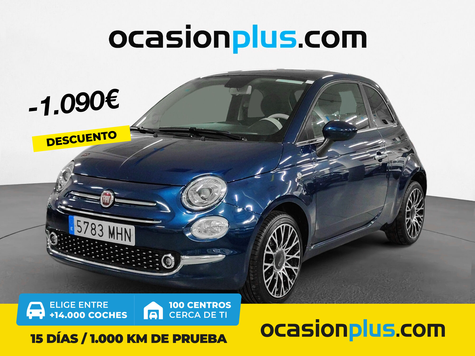 FIAT 500 (1.0 Hybrid Dolcevita 51 kW (70 CV)) en Madrid