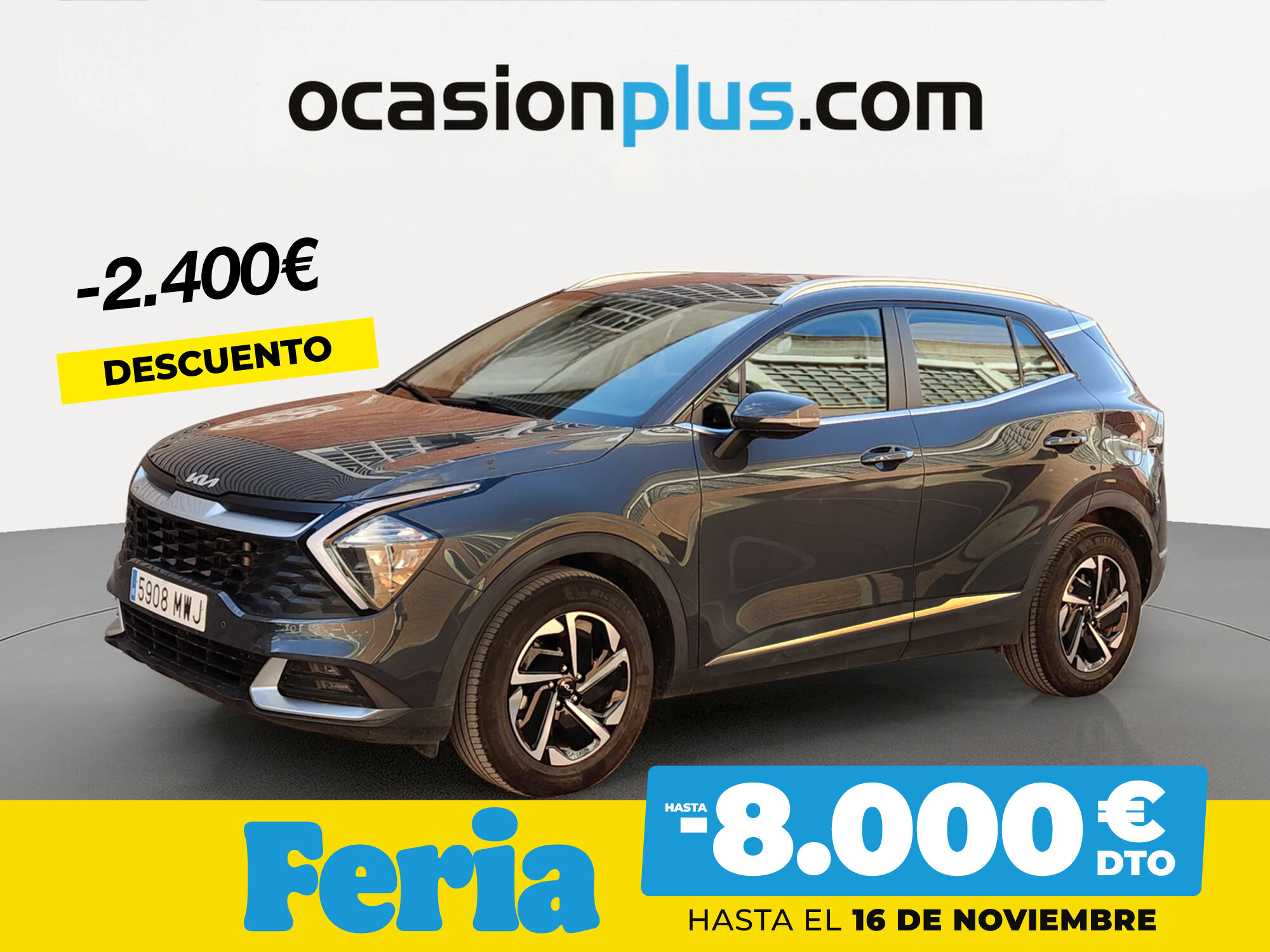 KIA Sportage (1.6 T-GDi MHEV Drive 4x2 118 kW (160 CV)) en Madrid