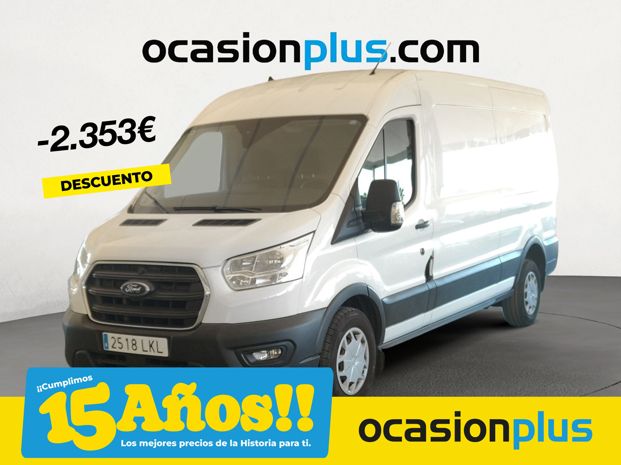 FORD Transit (Furgon 350 MHEV L3H2 Trend FWD 96 kW (130 CV)) en Madrid