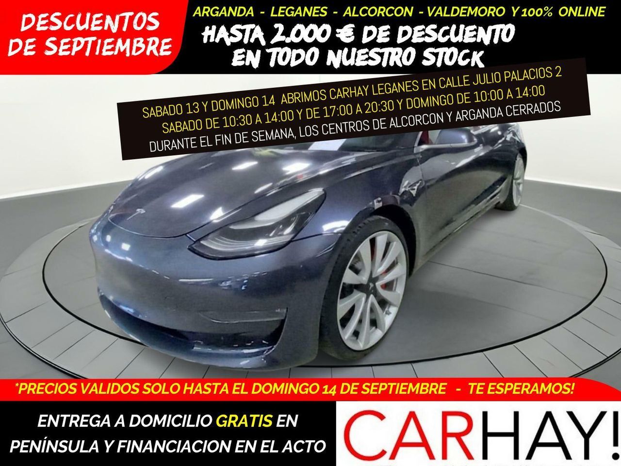 TESLA Model S (75 KWH PERFORMANCE DUAL MOTOR) en Madrid