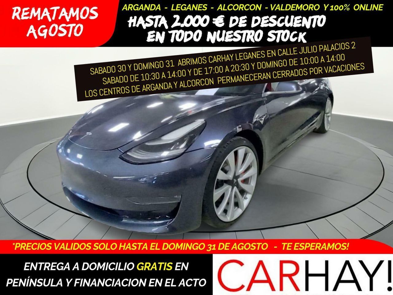 TESLA Model S (75 KWH PERFORMANCE DUAL MOTOR) en Madrid