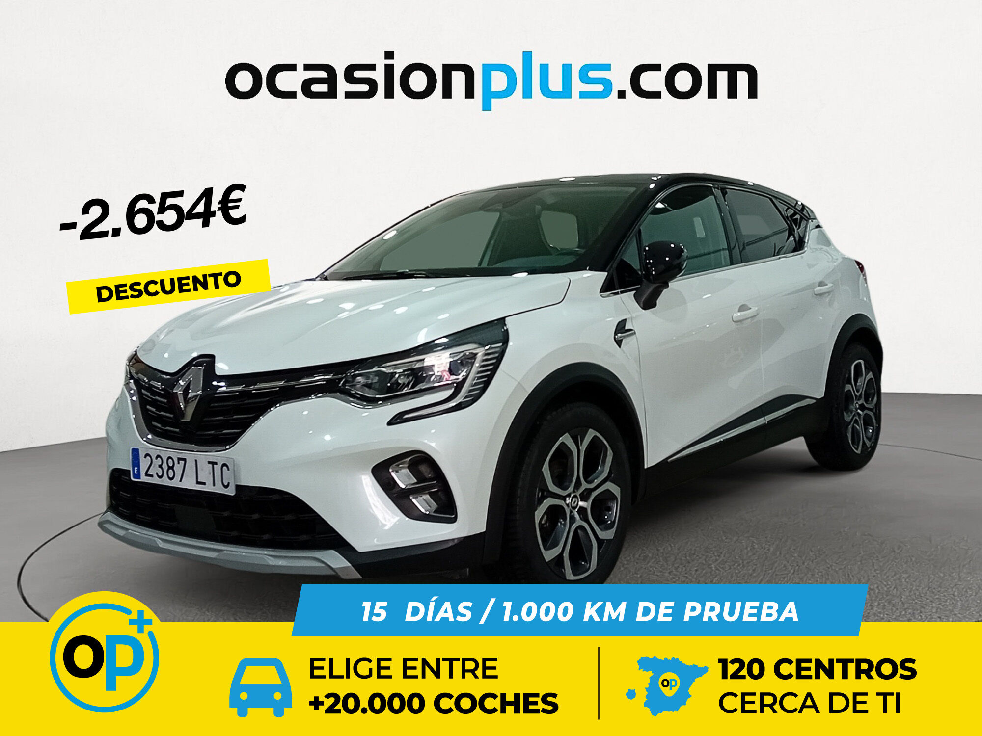 RENAULT Captur (TCe 140 Micro Híbrido Fast Track 103 kW (140 CV)) en Madrid