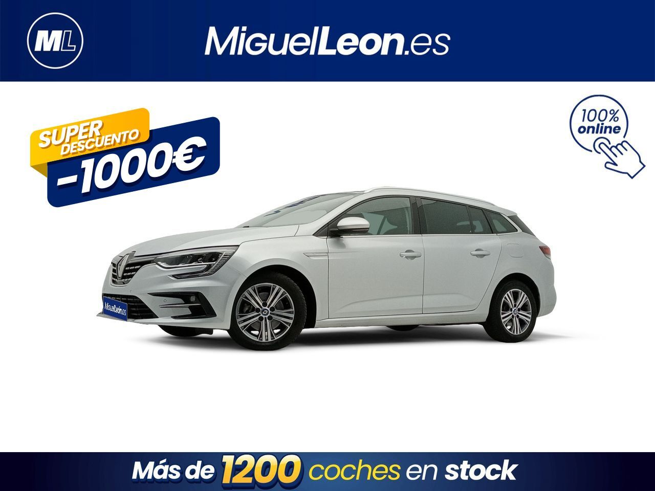 RENAULT Mégane (Grandtour E?TECH 160 CV) en Palmas, Las