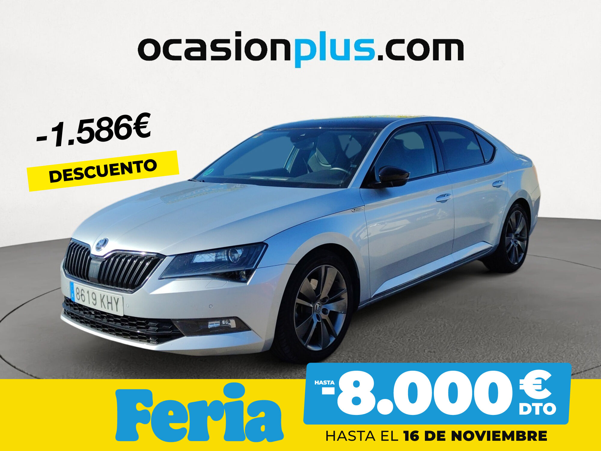 SKODA Superb (1.8 TSI Sport Line 132 kW (180 CV)) en Madrid