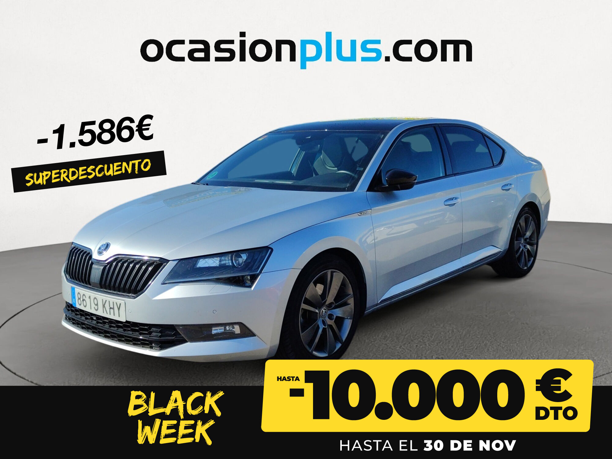 SKODA Superb (1.8 TSI Sport Line 132 kW (180 CV)) en Madrid