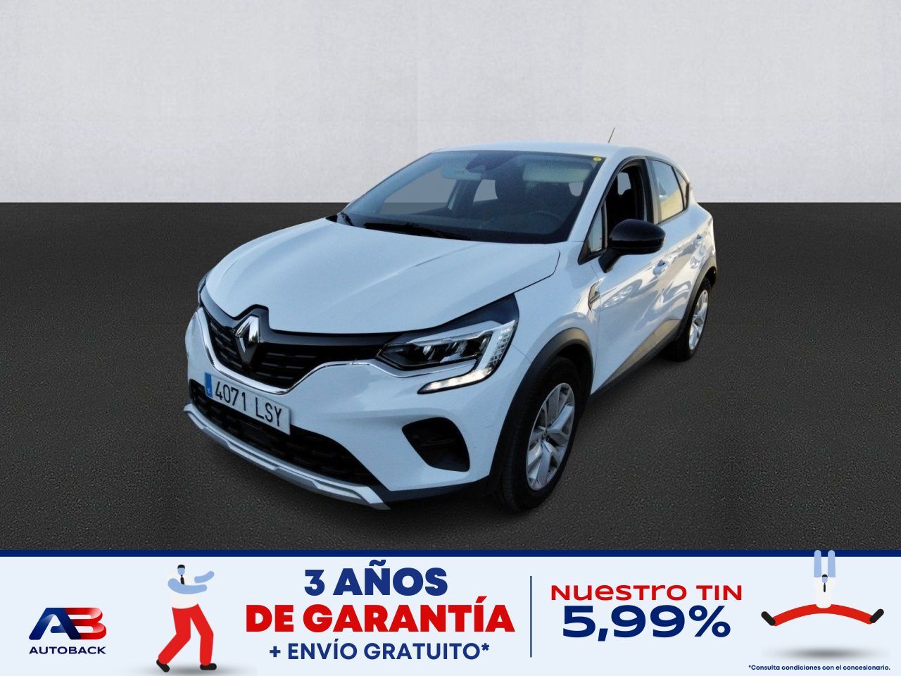 RENAULT Captur (Intens TCe 74kW (100CV) GLP) en Madrid