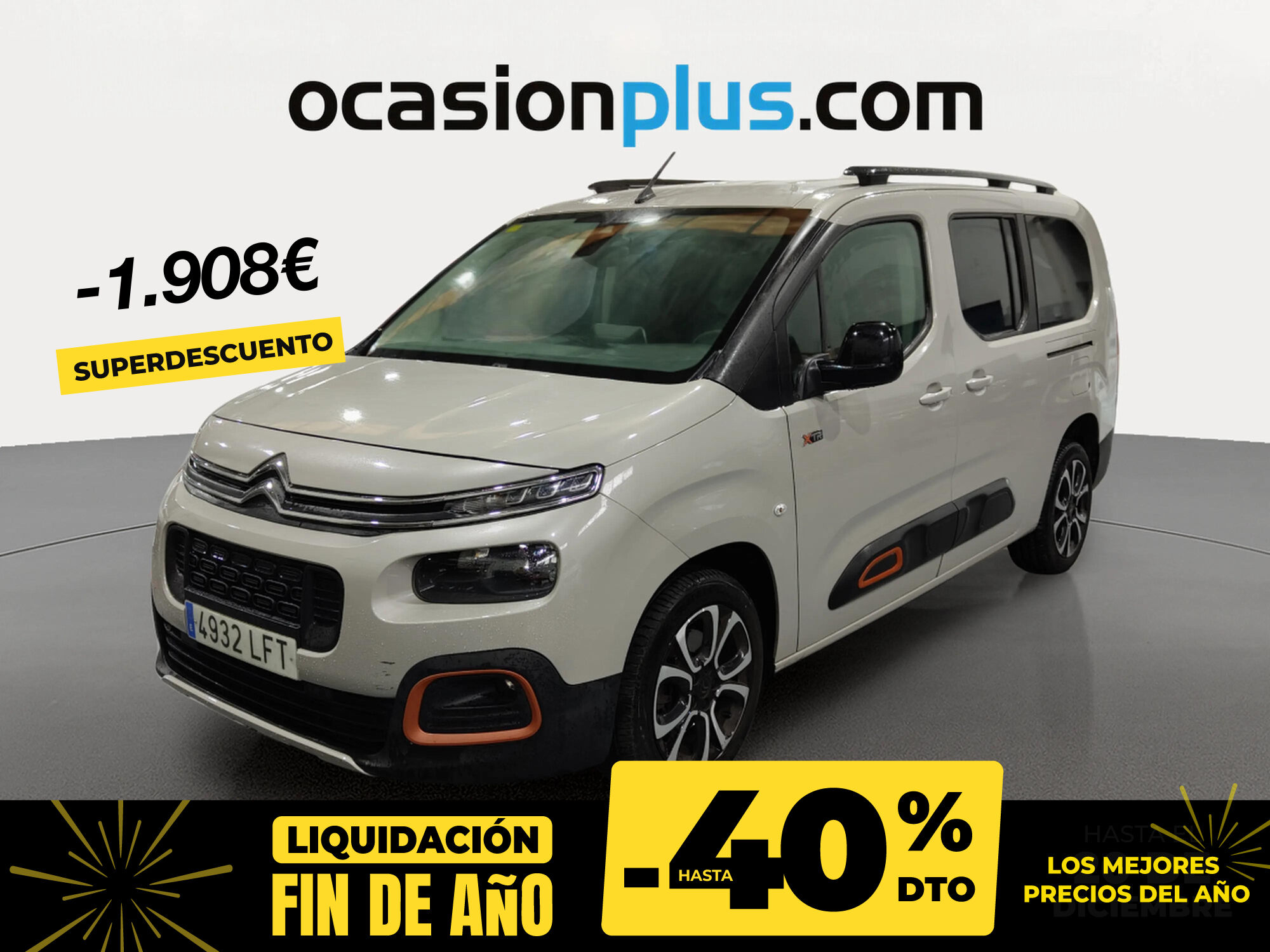 CITROEN Berlingo (BlueHDi 130 S&S Talla XL Shine EAT8 96 kW (130 CV)) en Ma