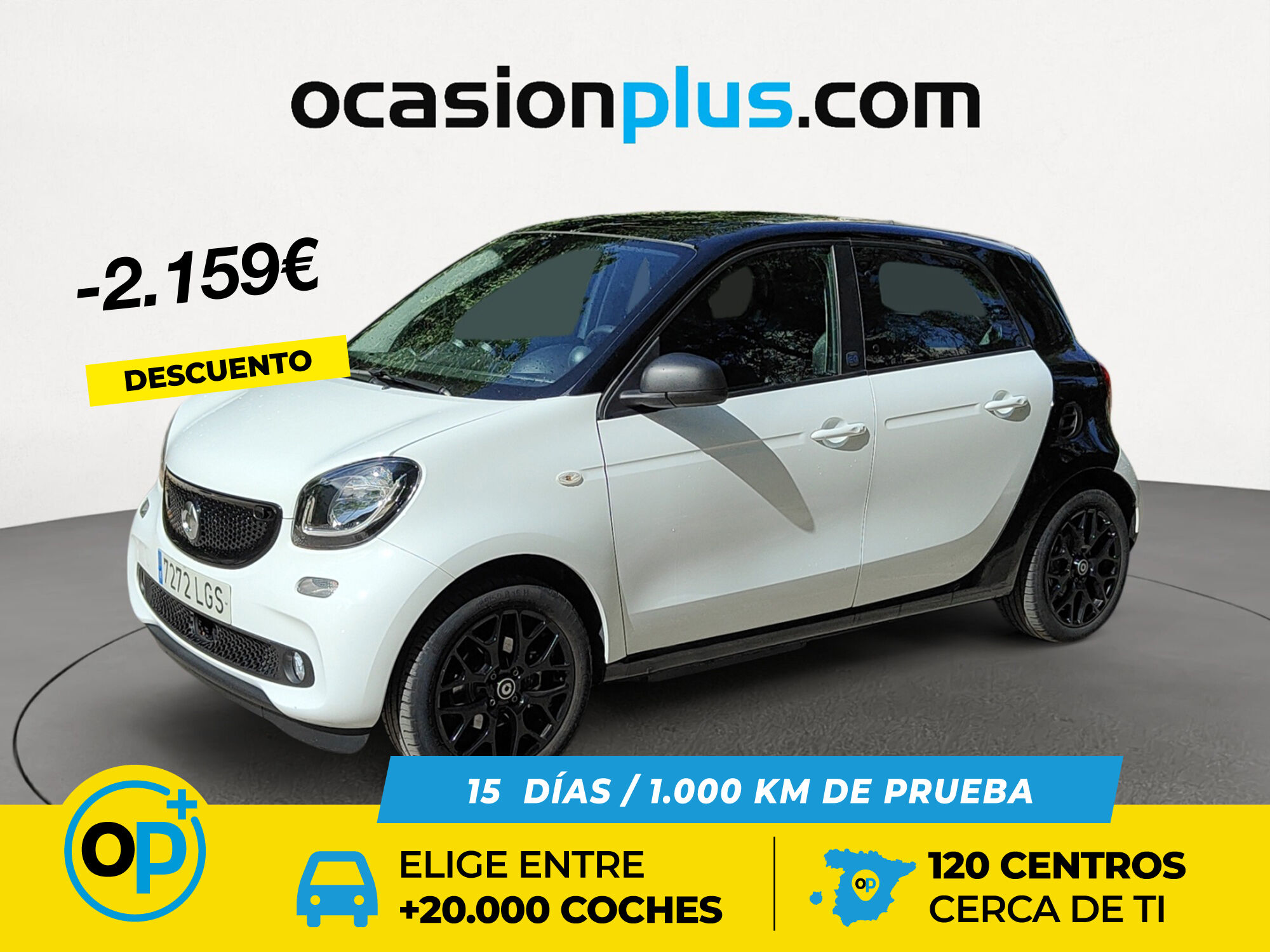 SMART Forfour (EQ 60 kW (82 CV)) en Madrid