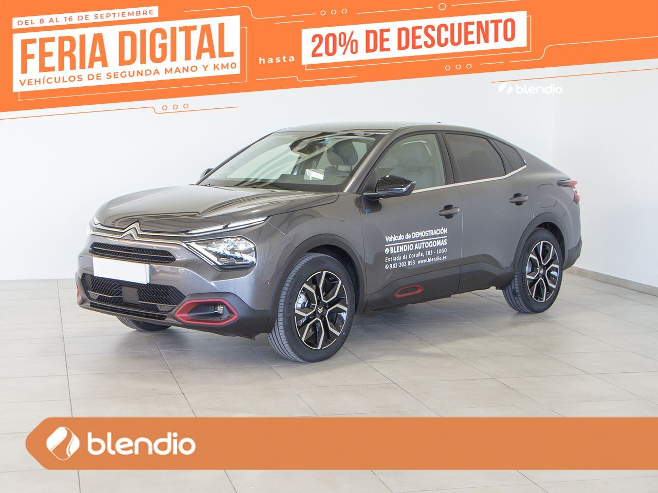 CITROEN C4 X (BEV 50 KWH ELECTRIC SHINE 136 4P) en Cantabria
