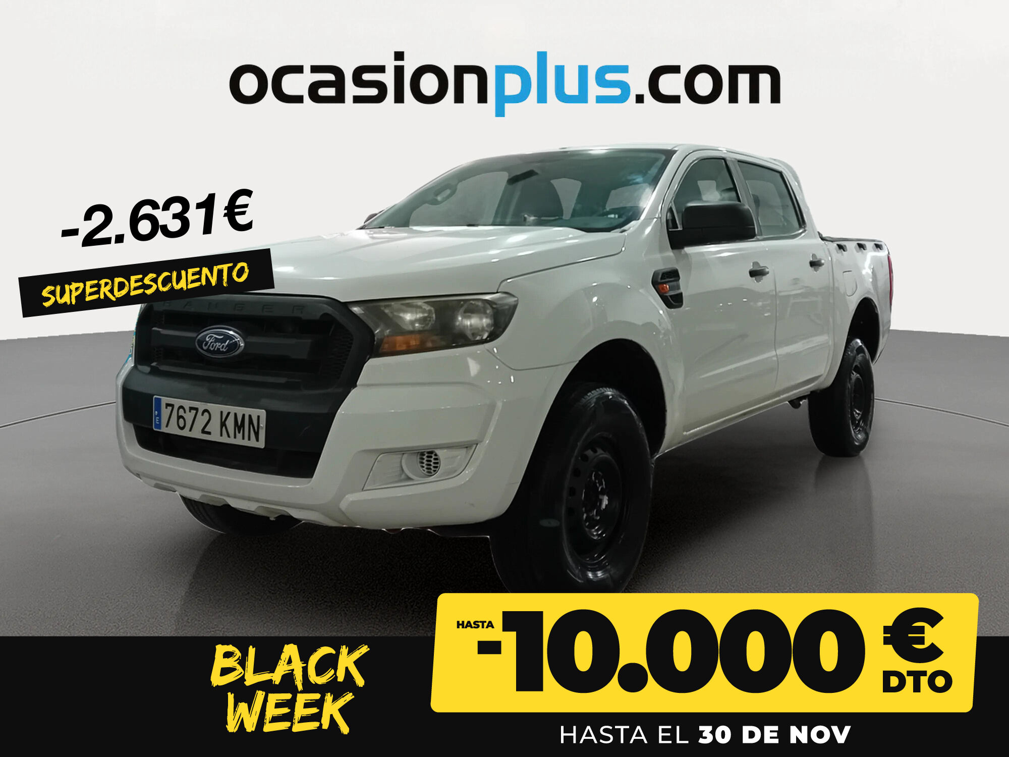 FORD Ranger (Pickup 2.2 TDCi Doble Cabina XL 4x4 118 kW (160 CV)) en Madrid