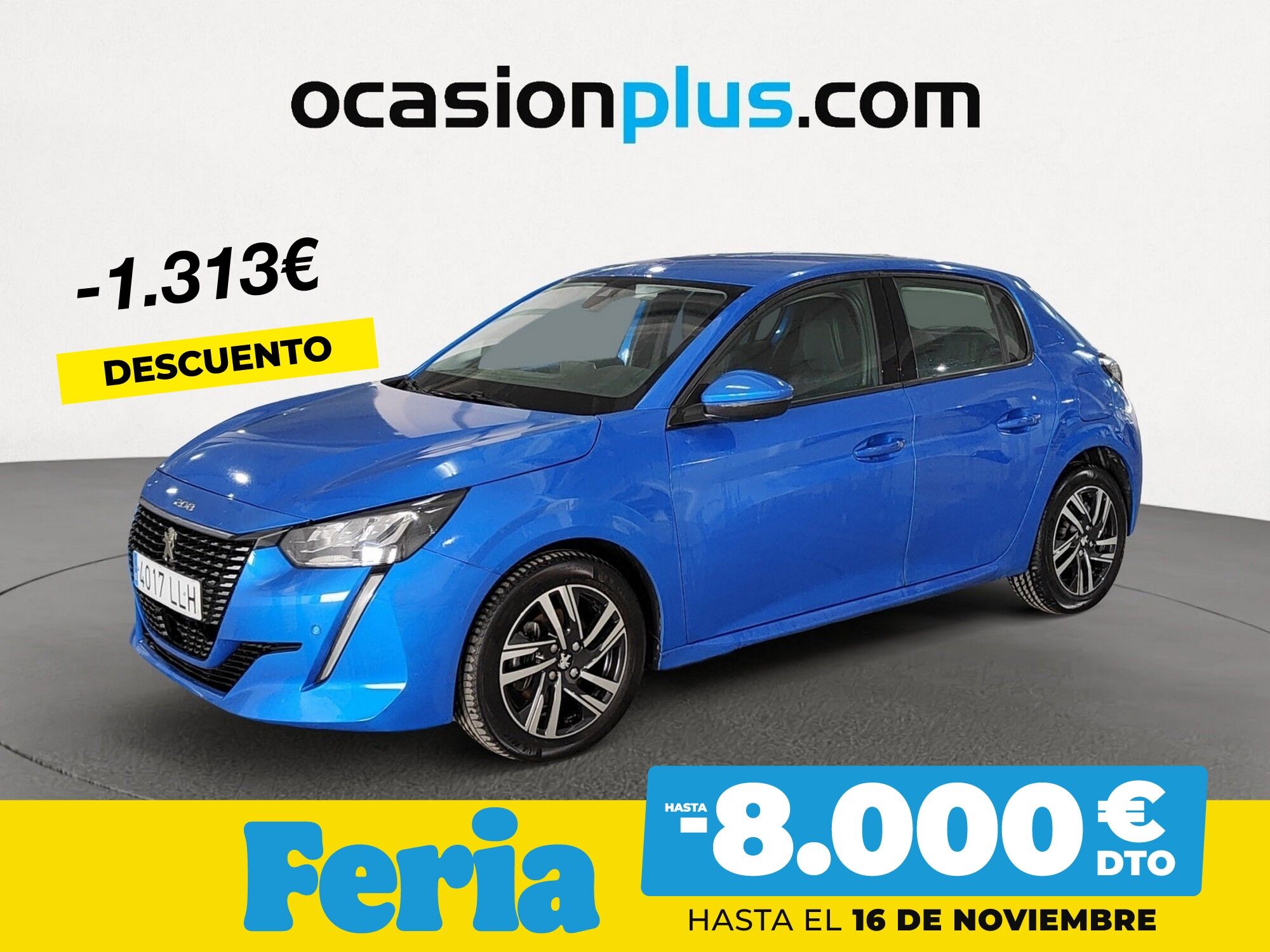 PEUGEOT 208 (PureTech 100 Allure 75 kW (100 CV)) en Madrid