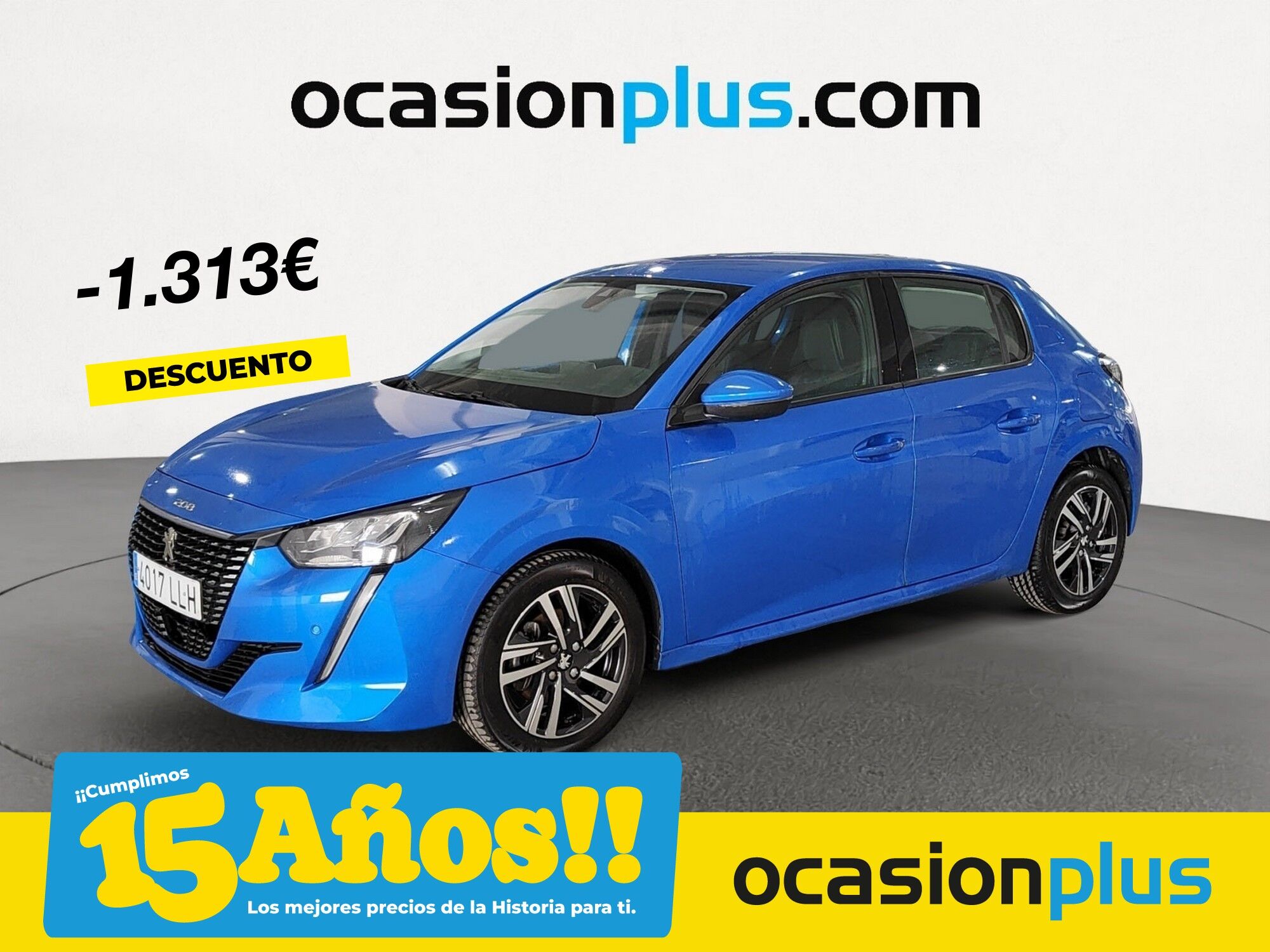 PEUGEOT 208 (PureTech 100 Allure 75 kW (100 CV)) en Madrid