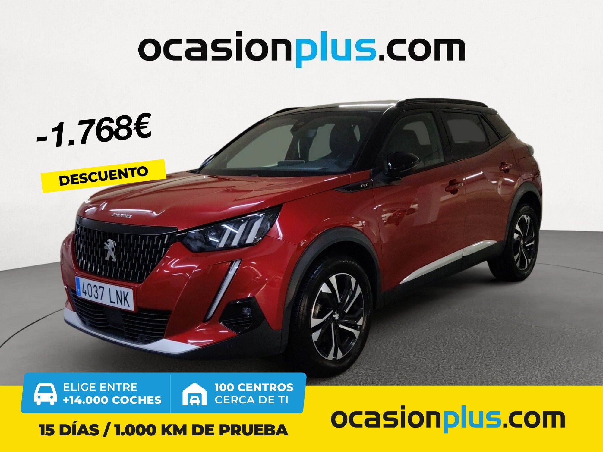 PEUGEOT 2008 (BlueHDi 130 S&S GT EAT8 96 kW (130 CV)) en Madrid