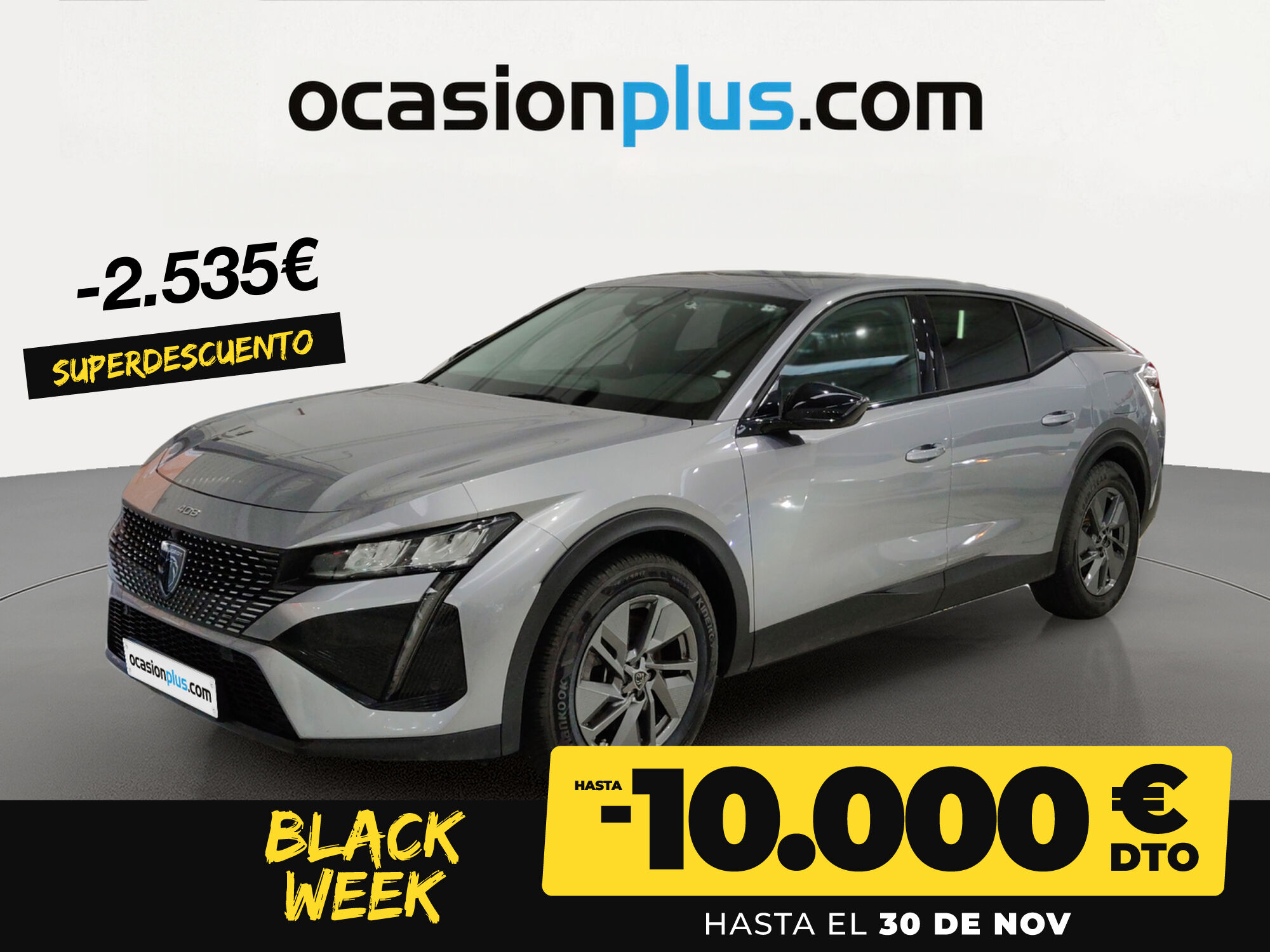 PEUGEOT 408 (Allure PHEV 180 e-EAT8 133 kW (181 CV)) en Madrid