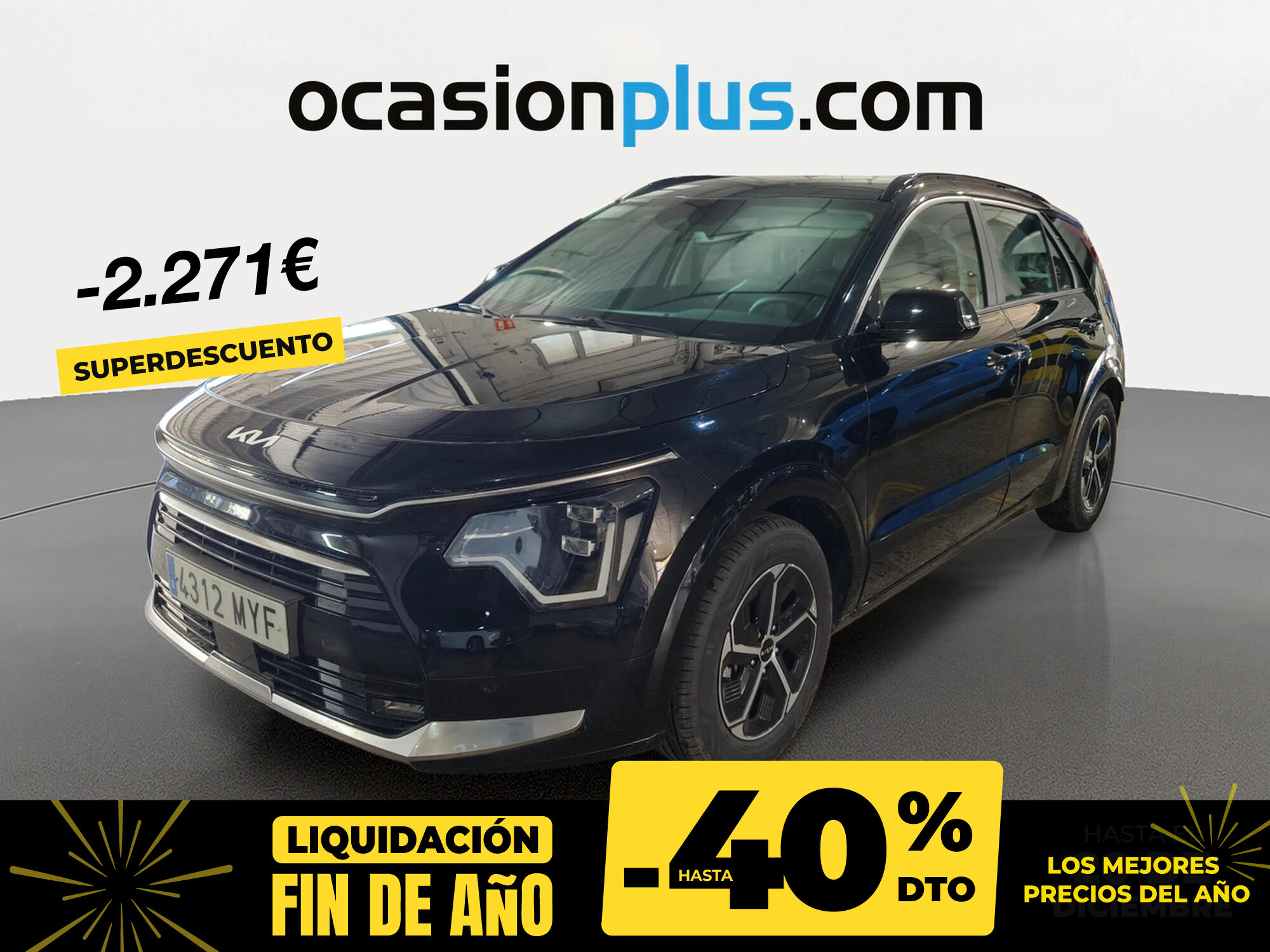 KIA Niro (1.6 GDi HEV Drive 104 kW (141 CV)) en Madrid