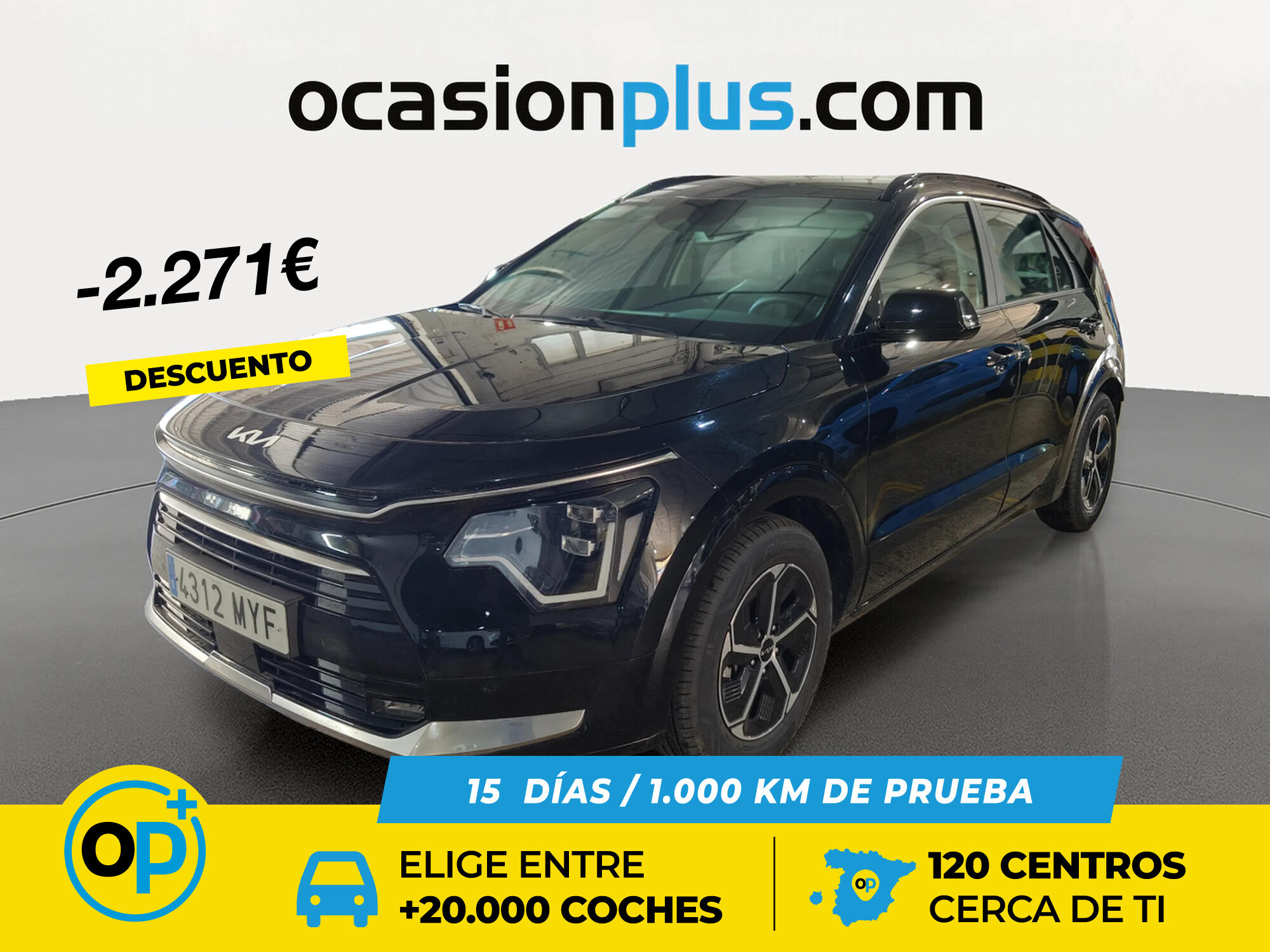 KIA Niro (1.6 GDi HEV Drive 104 kW (141 CV)) en Madrid